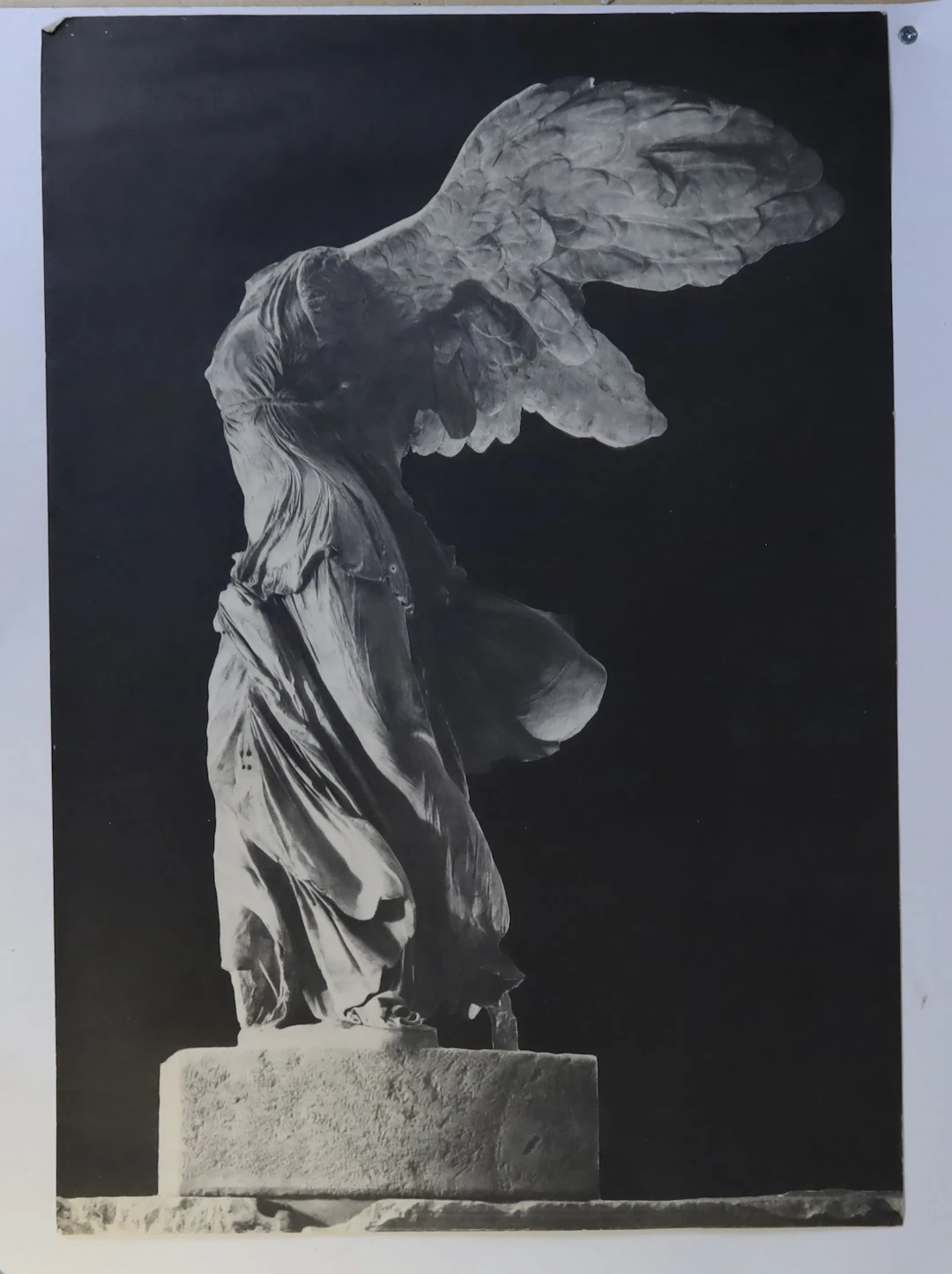 FRANKRIKE – ”NIKE FRÅN SAMOTHRAKE”, FOTOGRAFISK MUSEIREPRODUKTION, 1900-TAL