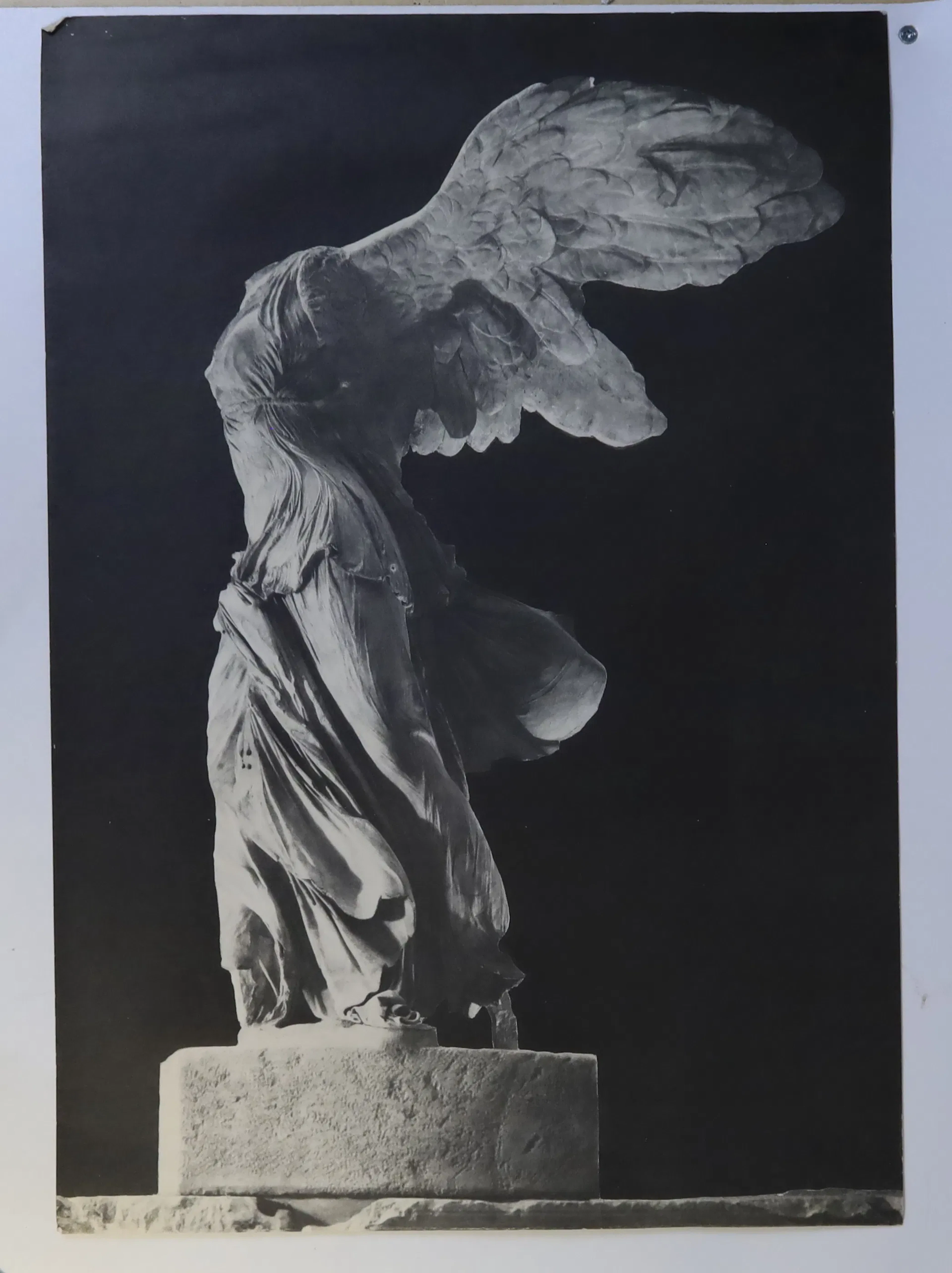 FRANKRIKE – ”NIKE FRÅN SAMOTHRAKE”, FOTOGRAFISK MUSEIREPRODUKTION, 1900-TAL