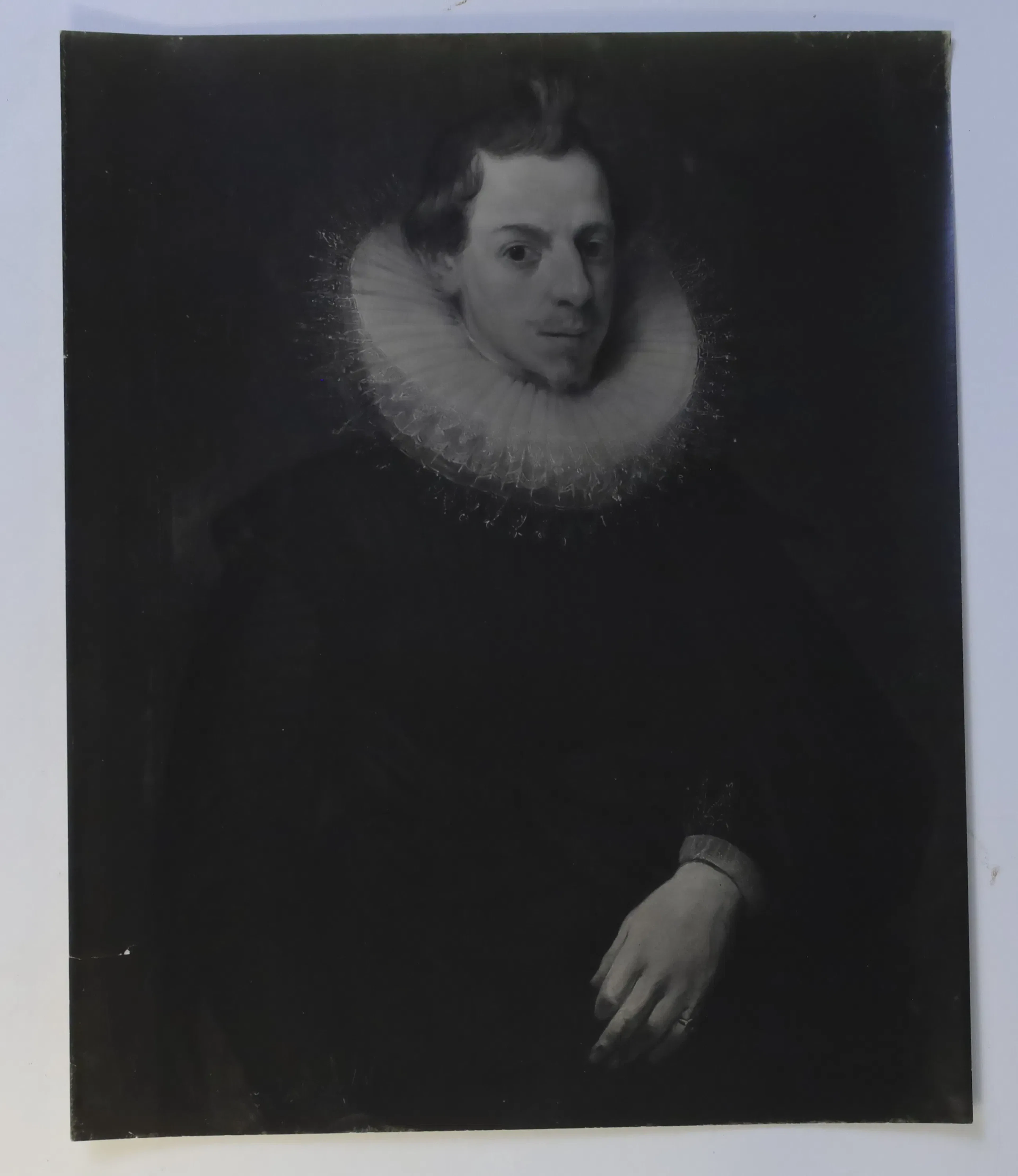 JUSTUS VAN EGMONT – PORTRÄTT AV EN UNG MAN, PROVENIENSFOTOGRAFI UR