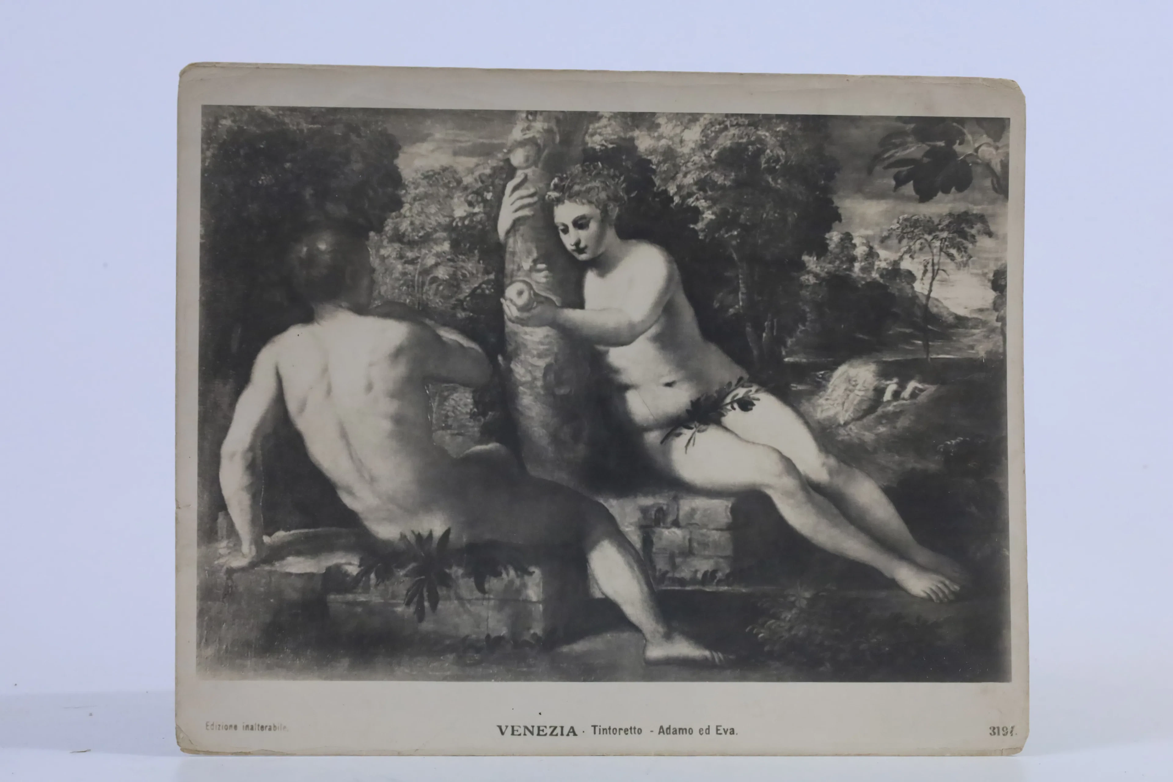 TINTORETTO, JACOPO, efter. ”Adamo ed Eva”.