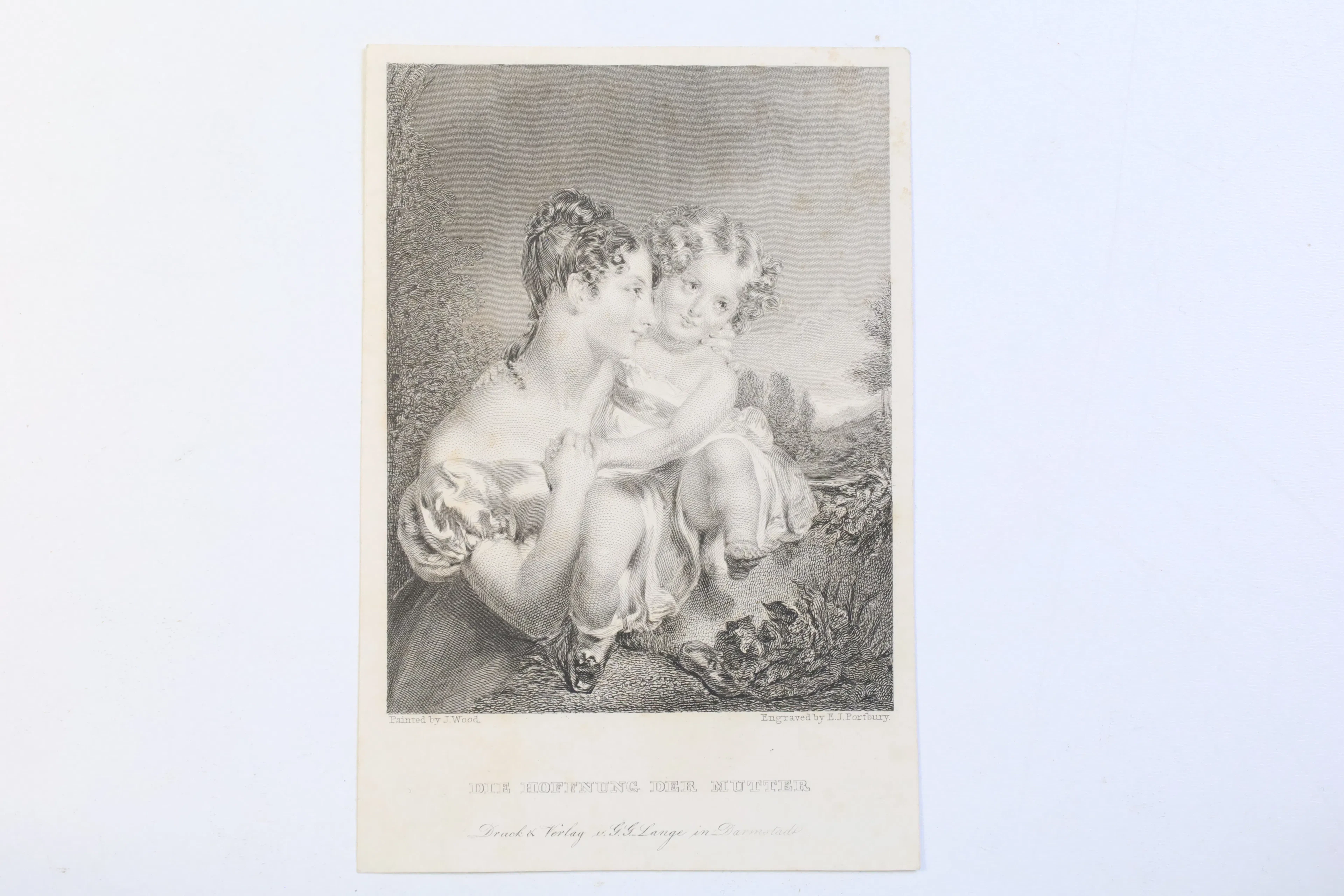 TYSKLAND. JOHN WOOD (Storbritannien, 1801–1870), efter, samt EDWARD