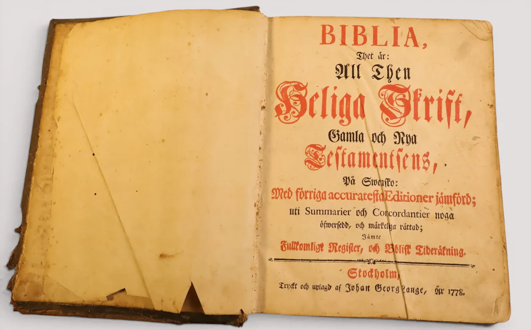 Svensk bibel 1778