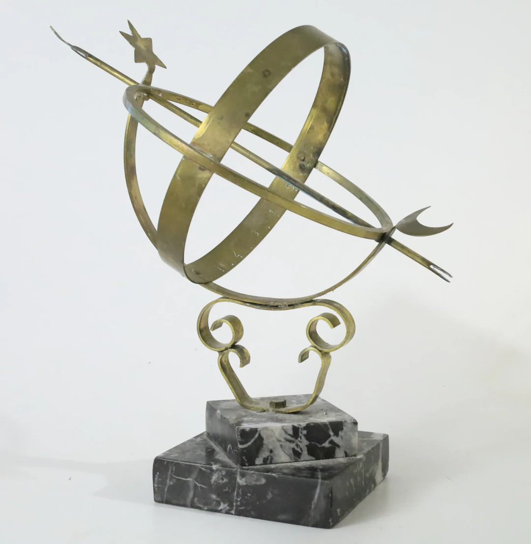 Armillarsfär i mässing – 25 cm
