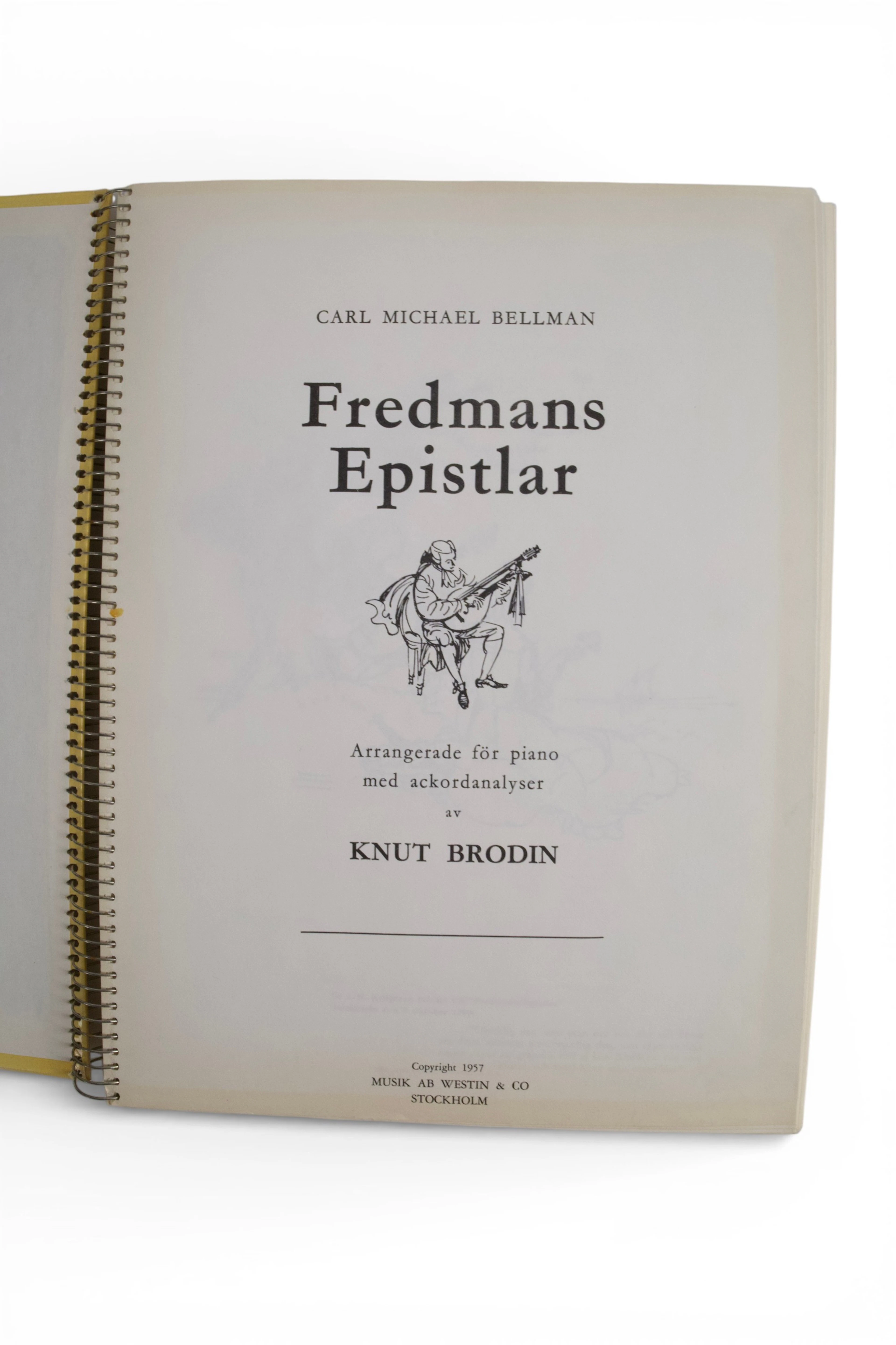 CARL MICHAEL BELLMAN – FREDMANS EPISTLAR
