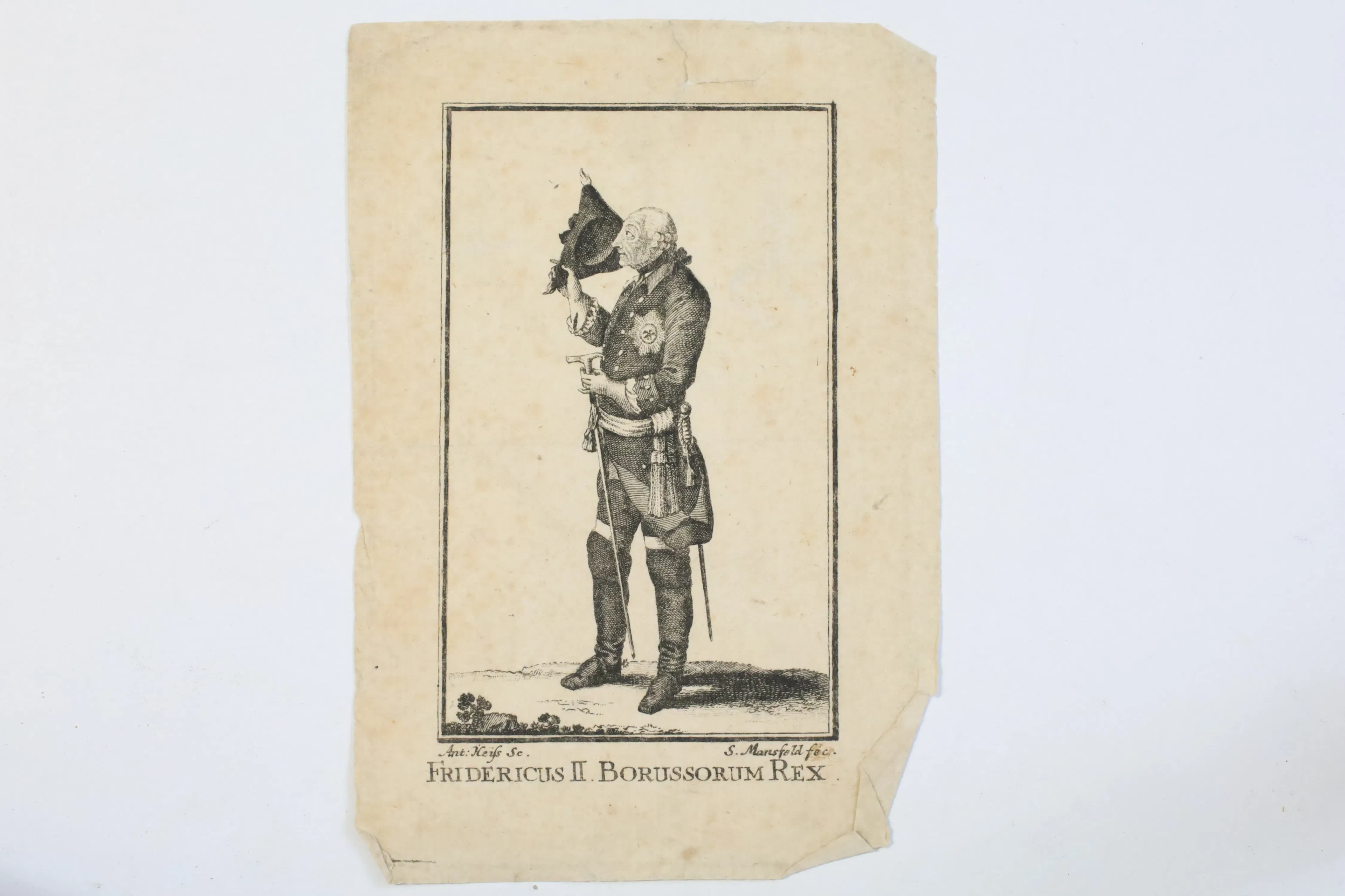 SEBASTIAN MANSFELD, FREDRIK II AV PREUSSEN (1712–1786), TYSKLAND
