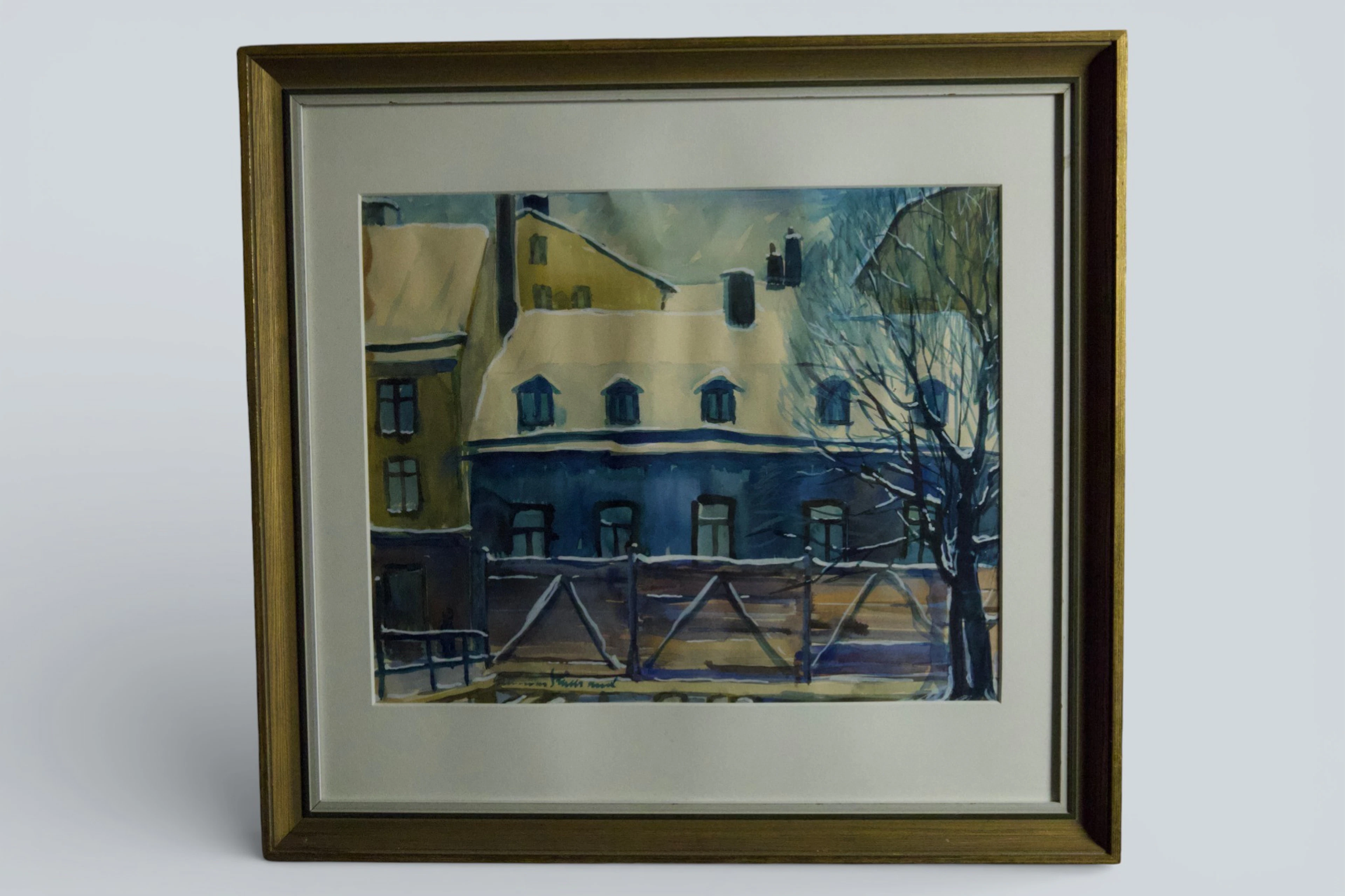 GUNNAR STRÖM – VINTERMOTIV