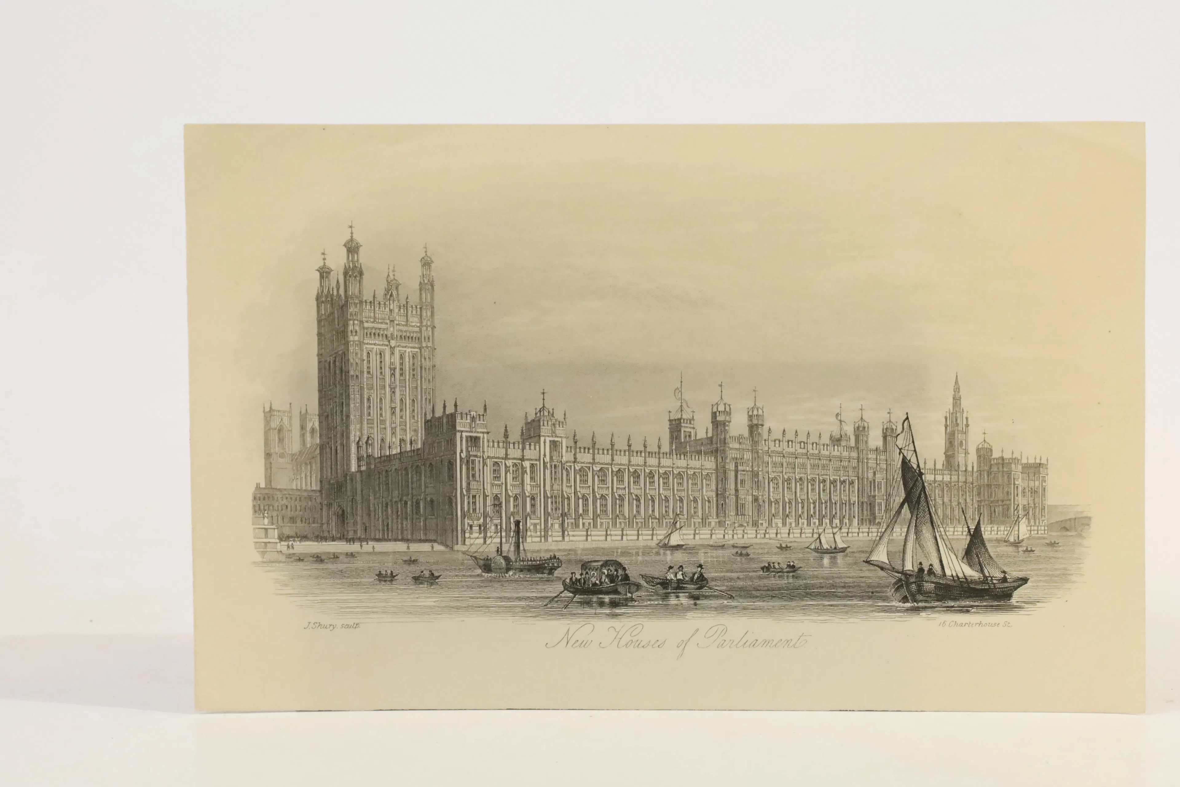 ENGLAND, LONDON. JOHN SHURY (FÖDD 1788, VERKSAM 1814–1848), GRAVÖR.