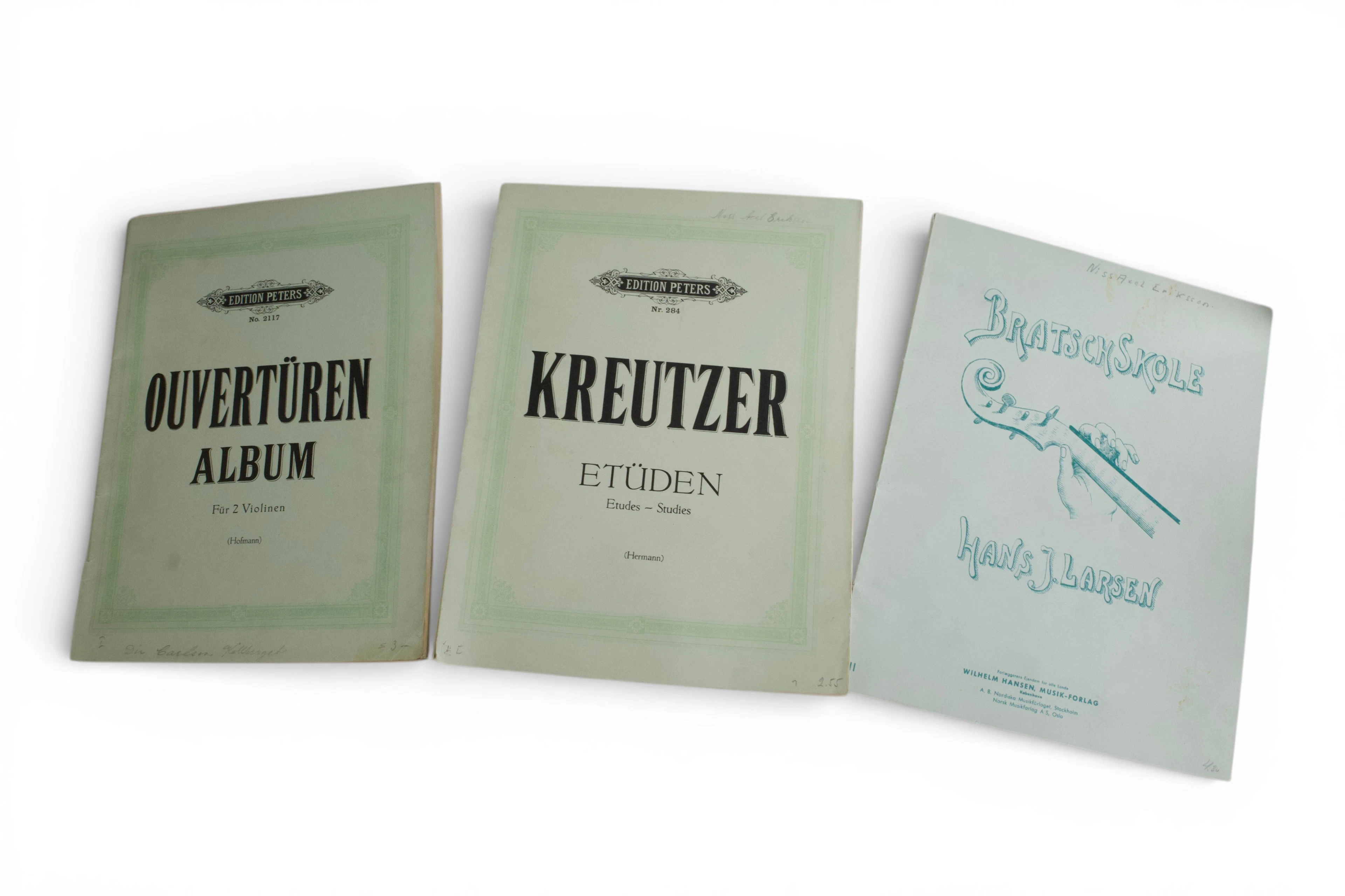 NOTHÄFTEN, VIOLIN / STRÅKINSTRUMENT KREUTZER – ETÜDEN