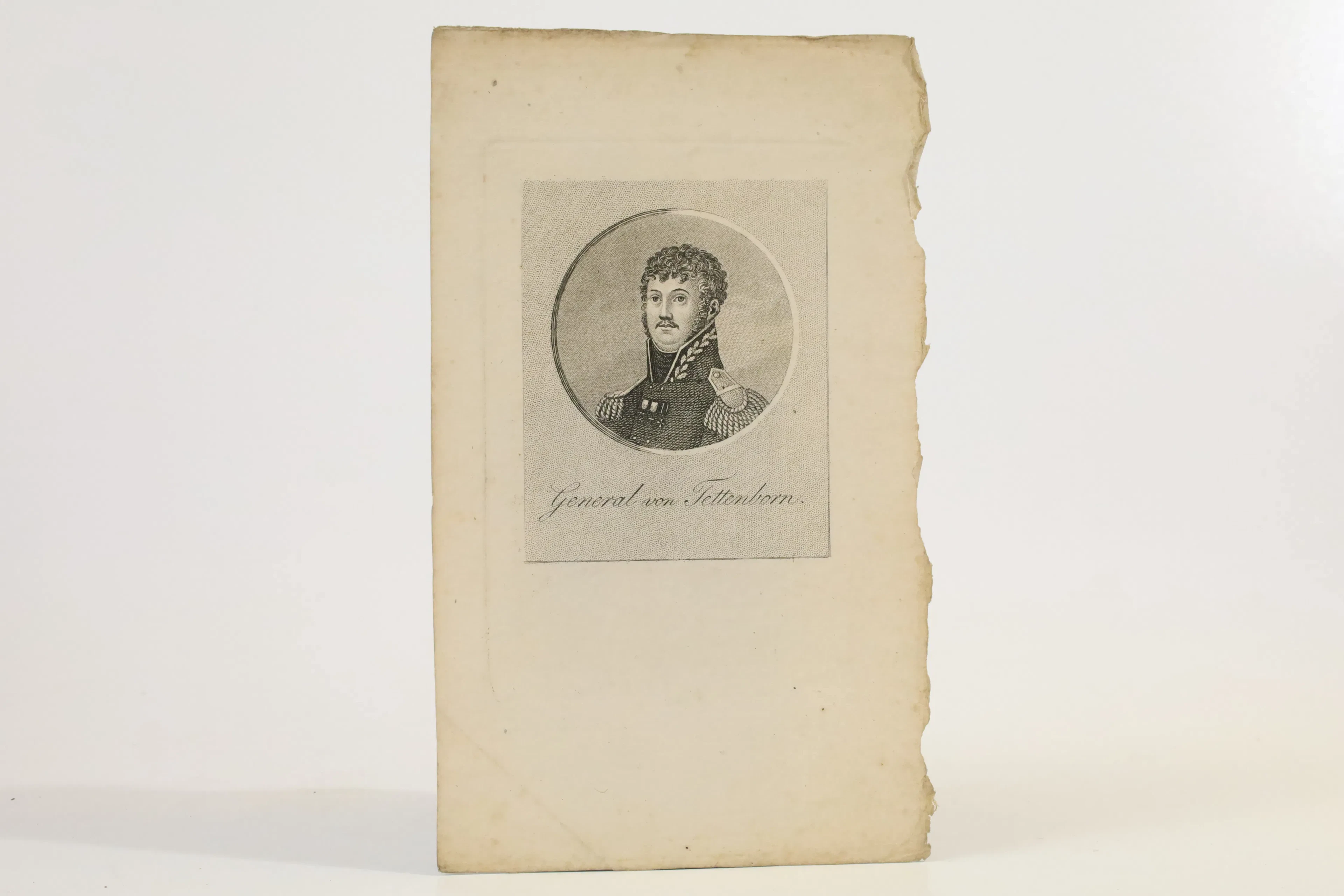 RYSSLAND. FRIEDRICH KARL FREIHERR VON TETTENBORN (1778–1845), ”GENERAL