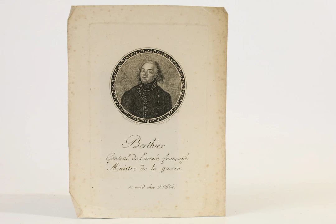 FRANKRIKE/TYSKLAND Theodor Vincenz Poll, efter Mlle Roze Berthier