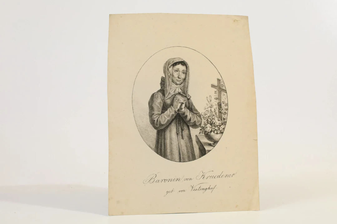 RYSSLAND. BARBARA JULIANE FREIFRAU VON KRÜDENER, FÖDD VON VIETINGHOFF