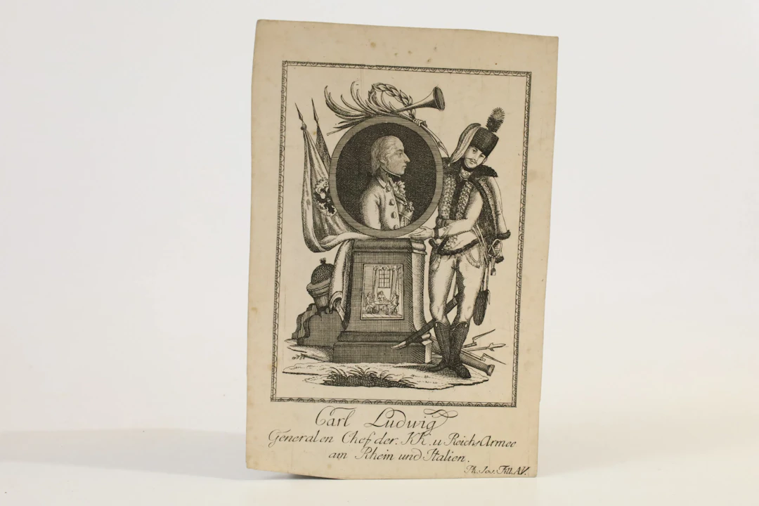 TYSKLAND, AUGSBURG. PHILIPP JOSEPH FILL. ÄRKEHERTIG KARL AV ÖSTERRIKE