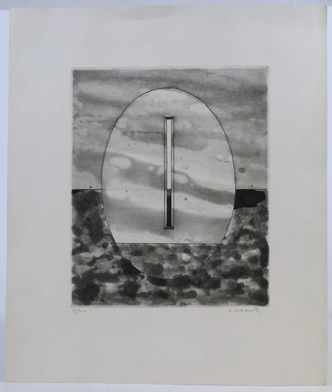 PHILIP VON SCHANTZ (1928–1998). Litografi, komposition, numrerad 51/310