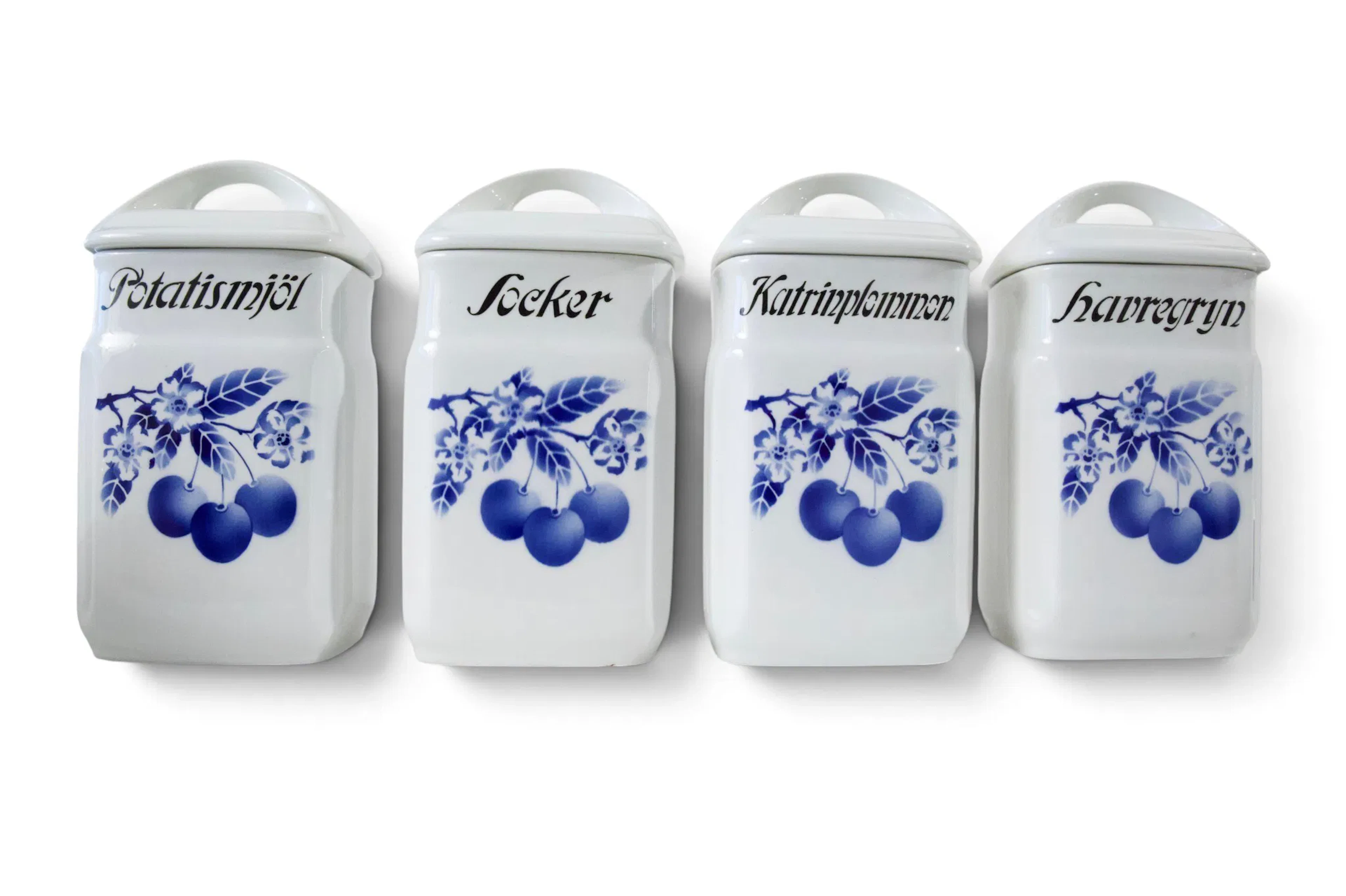 Köksburkar, 10 delar, import, INGE, 1960/70-tal