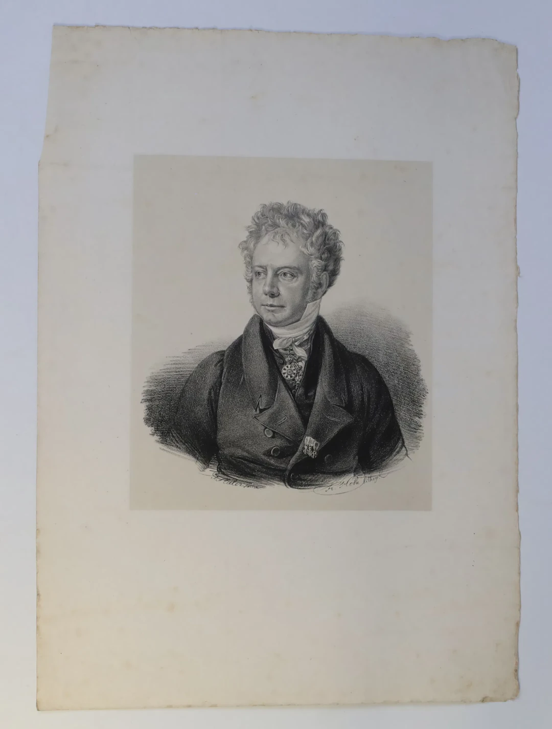 TYSKLAND – FRIEDRICH HOHE EFTER JOSEPH KARL STIELER, PORTRÄTT AV GEORG