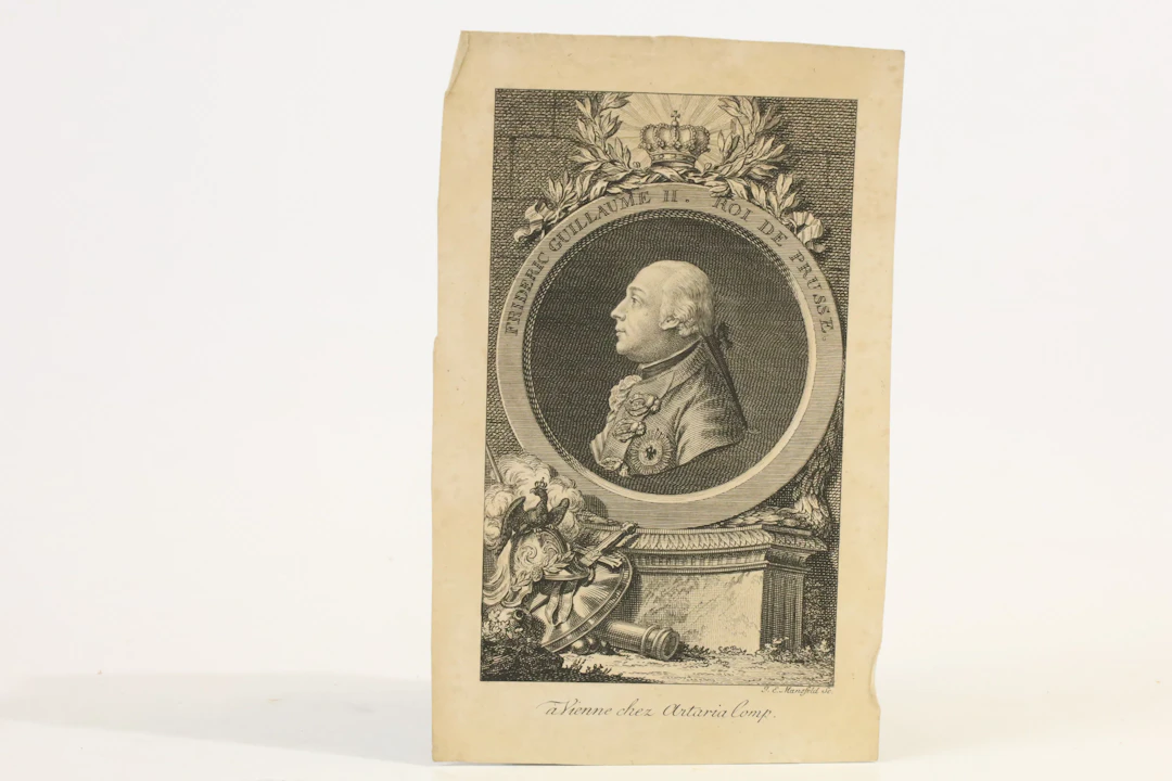 ÖSTERRIKE, WIEN. JOHANN GEORG MANSFELD (1764–1817), GRAVÖR; ARTARIA