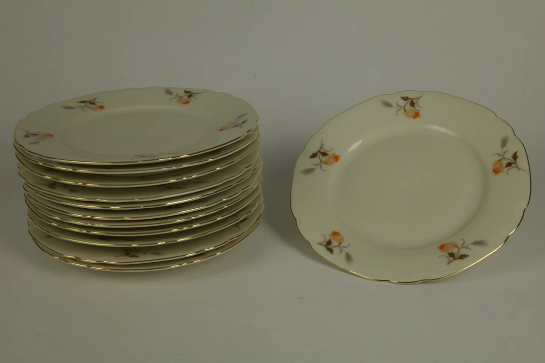 Servisdelar, Victoria, Czechoslovakia, ca 1950–60-tal.