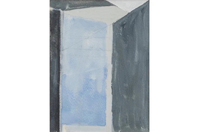 D'HOLLANDER ILSE (1968 - 1997) werk in gemengde techniek (gouache