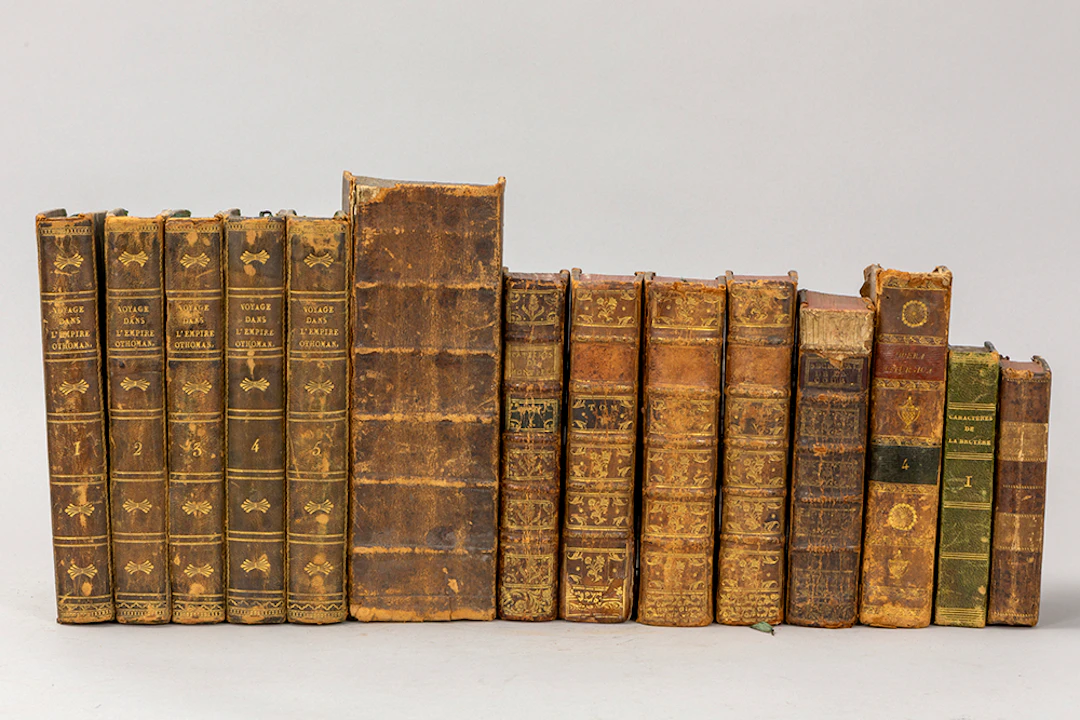 Lot (11) achttiende en vroeg negentiende eeuwse boeken / eleven 18th