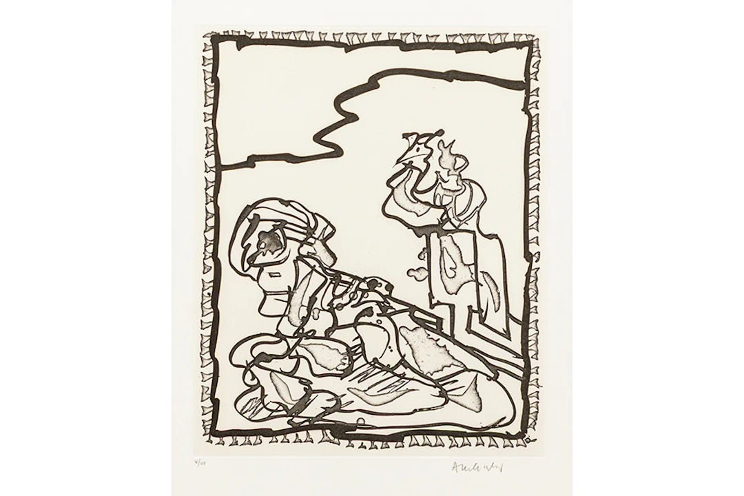 ALECHINSKY PIERRE (° 1927) ets n° 36/125 : "Traité des excitants modernes"