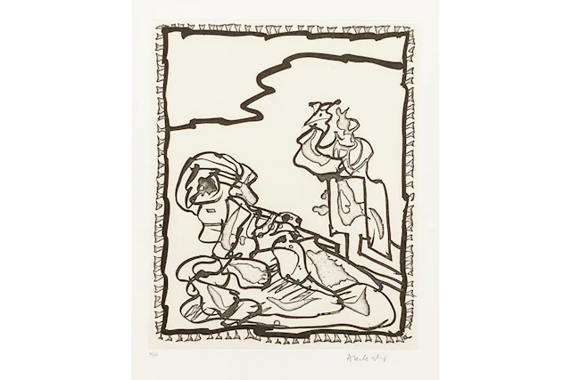 ALECHINSKY PIERRE (° 1927) ets n° 36/125 : "Traité des excitants modernes"