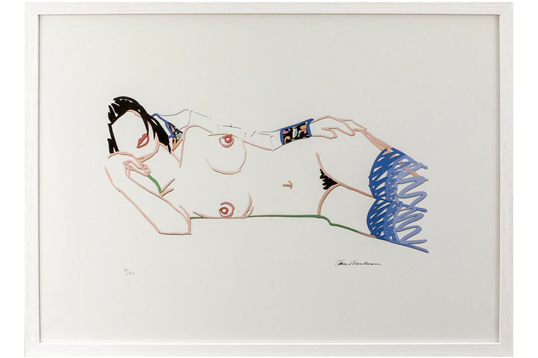 WESSELMANN TOM (1931 - 2004) - NAAR print n° 90/450 : "Reclining nude"