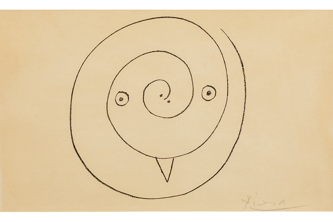 PICASSO PABLO (1881 - 1973) litho uit de reeks "Les Poteries 1948