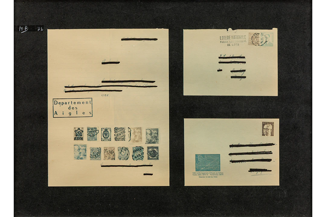 BROODTHAERS MARCEL (1924 - 1976) offset litho, oplage van 300 ex.: