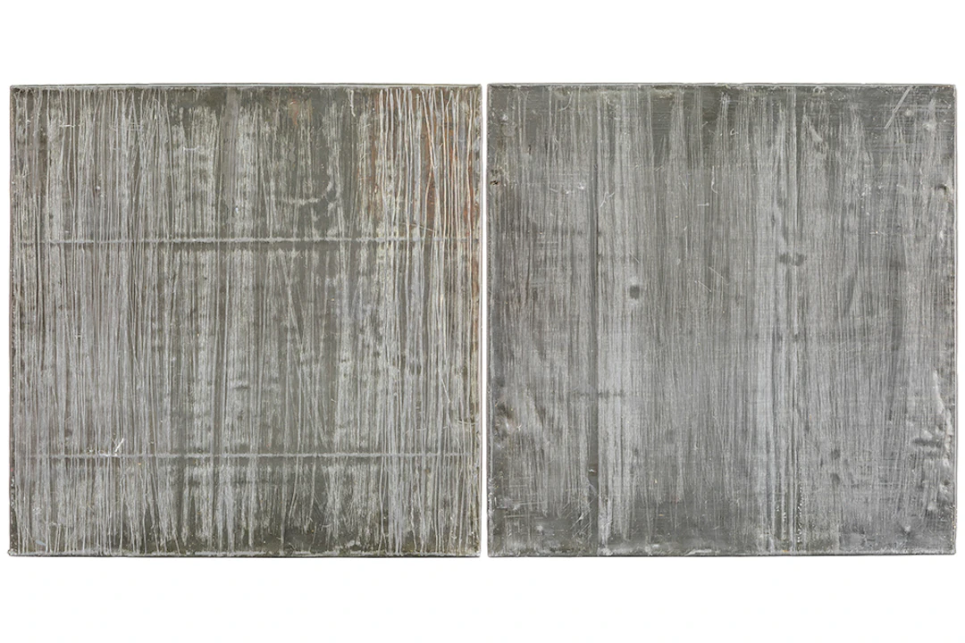 REYCHLER RITA (1933 - 2020) pendant met lood beklede panelen : "Abstracties"