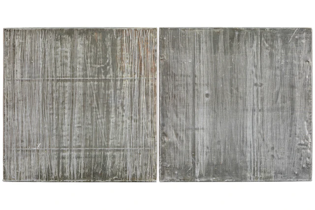 REYCHLER RITA (1933 - 2020) pendant met lood beklede panelen : "Abstracties"