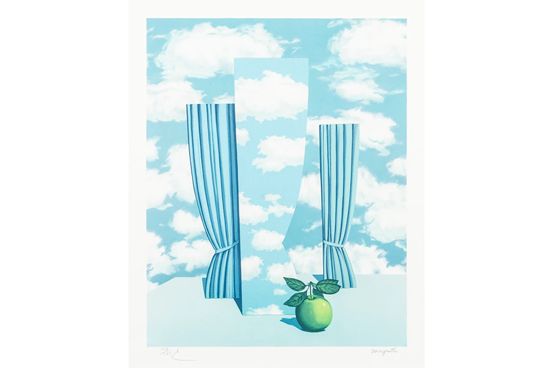 MAGRITTE RENÉ (1898 - 1967) Kleurlitho n° 229/275 naar het werk "Le