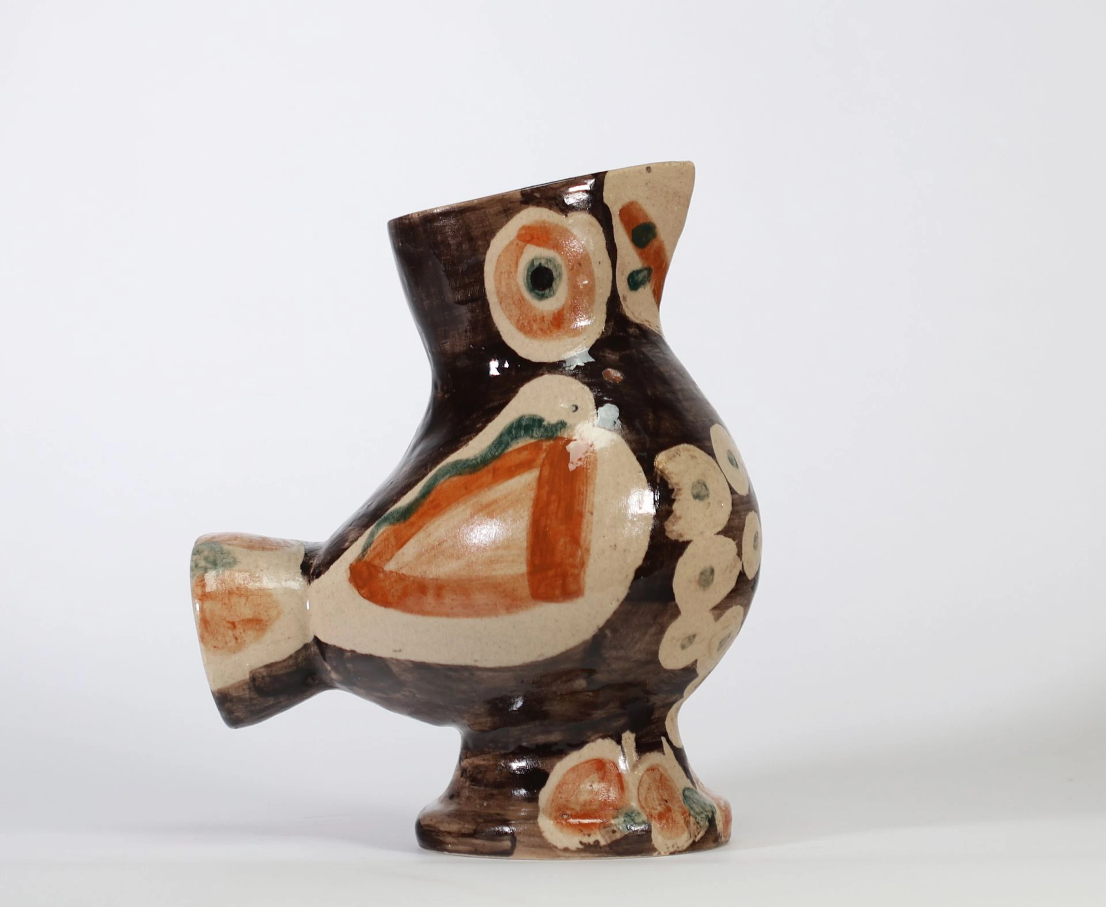 Pablo PICASSO (1881-1973) — MADOURA — « Chouette ». Pichet z - Lot 147