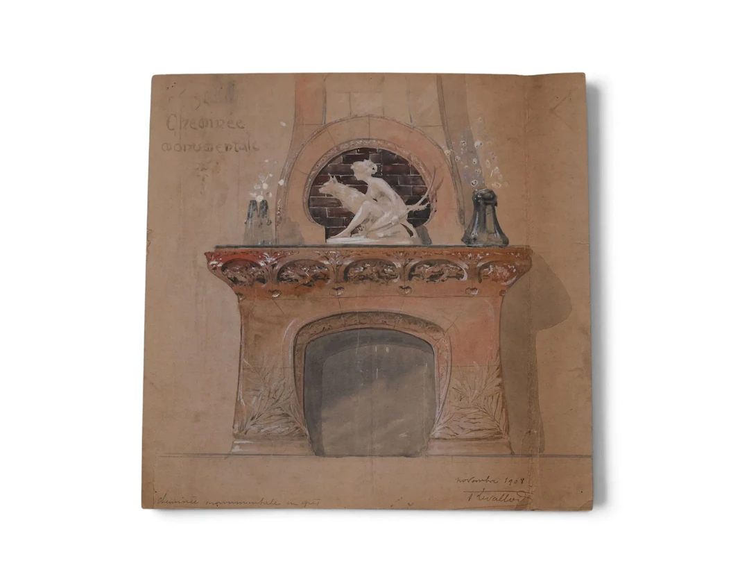 T. Levallois, École de Nancy, 1908 - Lot 108