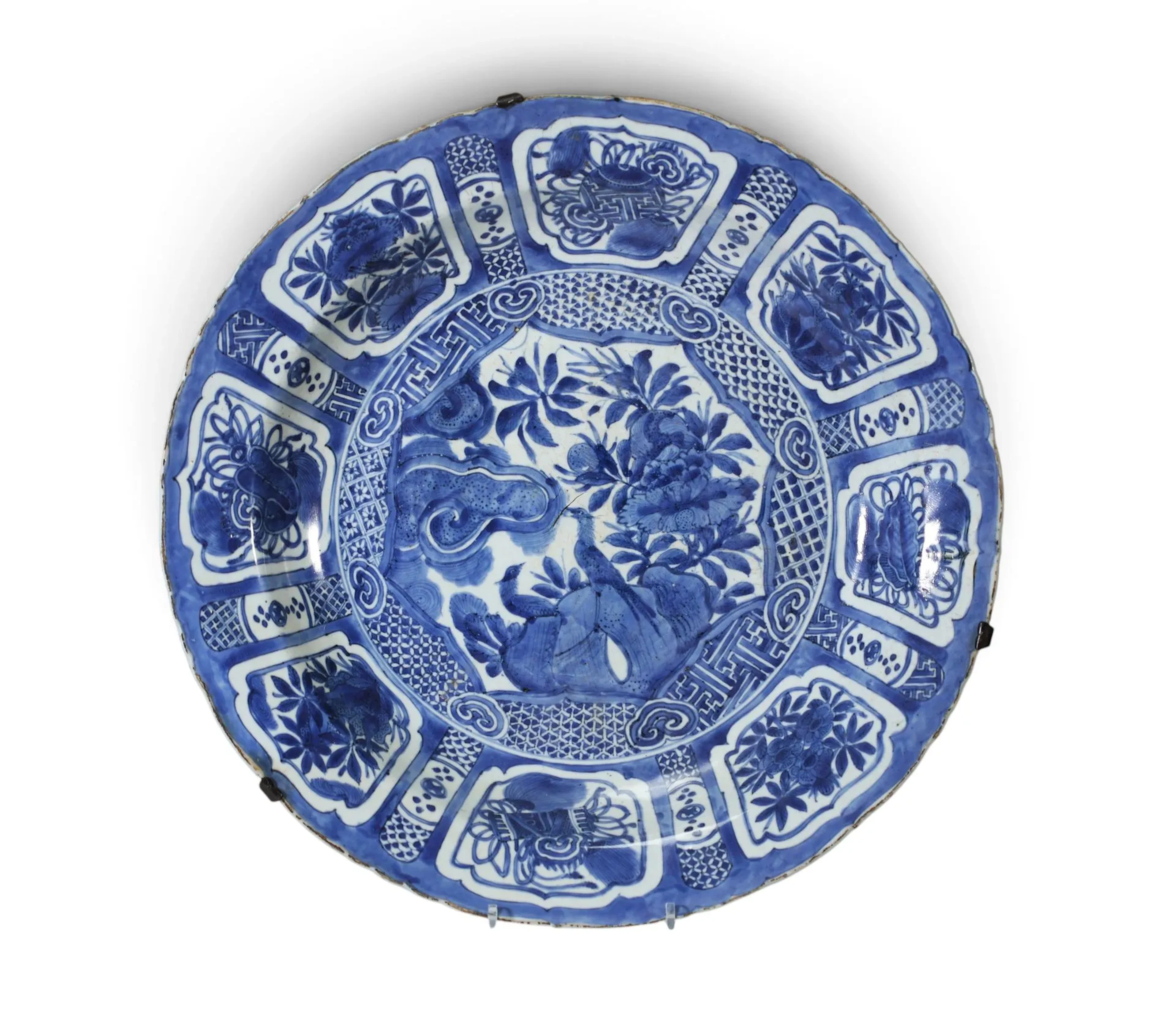 CHINE – Grand plat en porcelaine bleu et blanc, à décor comp - Lot 2