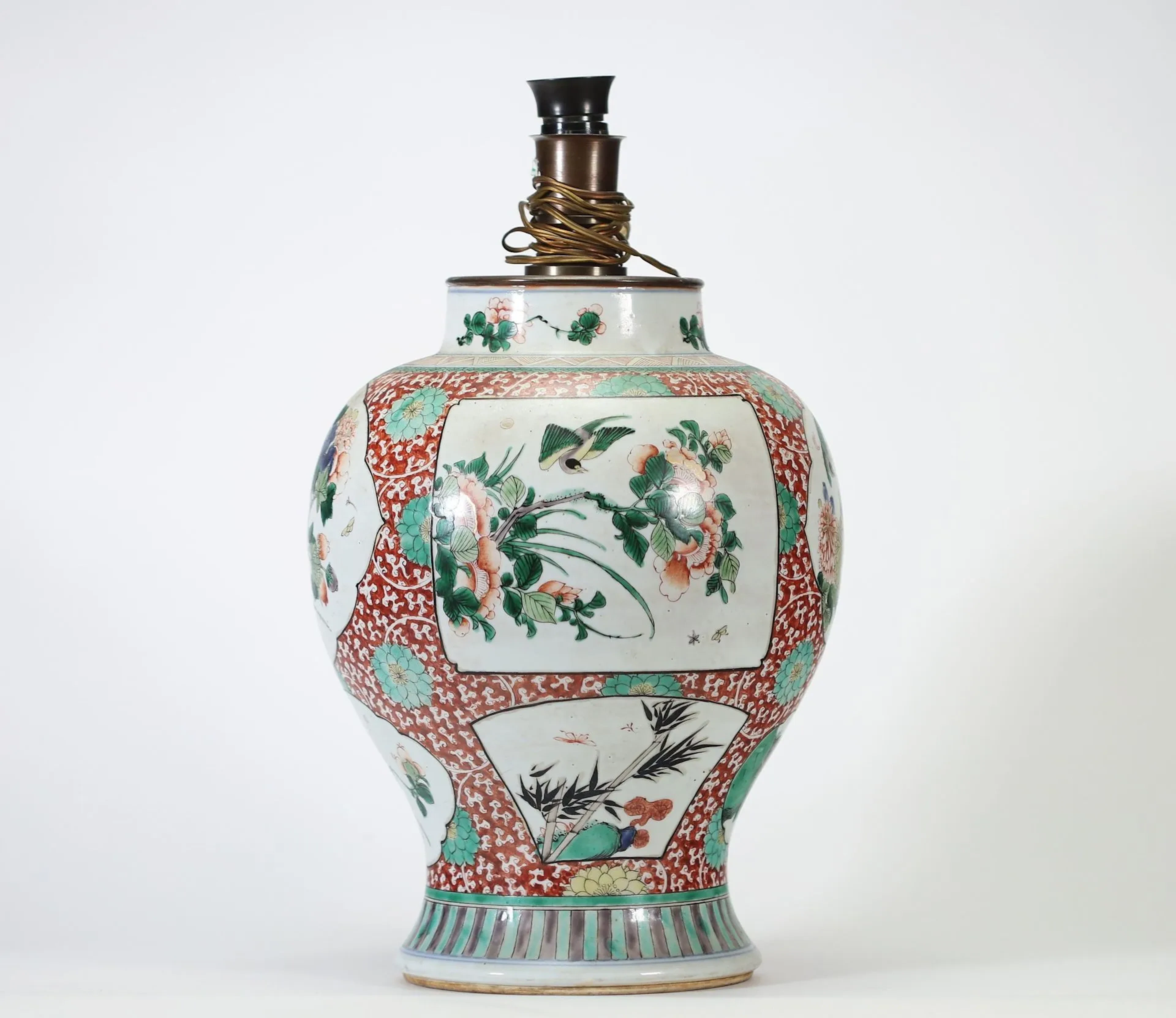 CHINE — Époque KANGXI (1662-1722) — Important vase balustre - Lot 41