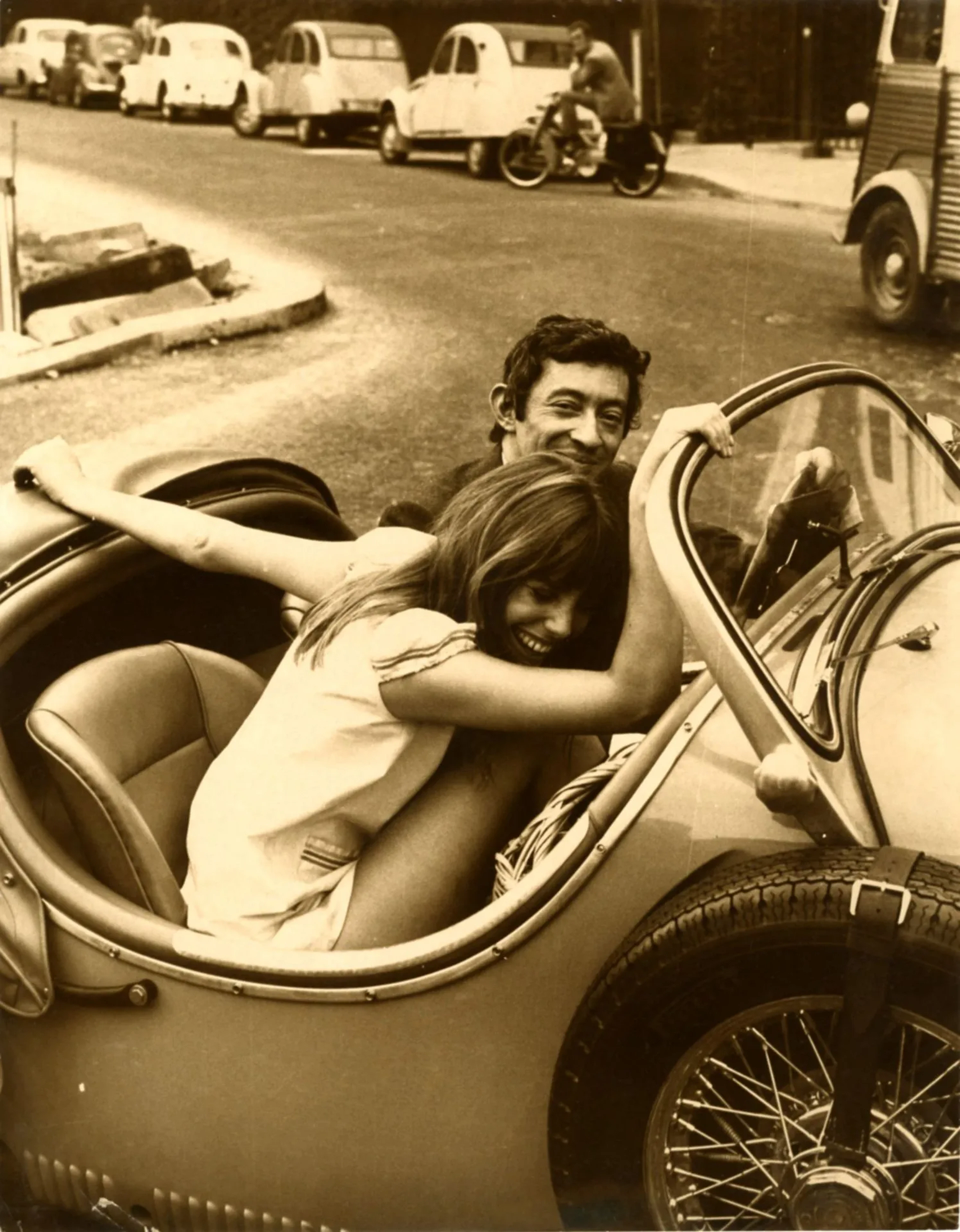 Jane Birkin and Serge Gainsbourg: Three photographs - Lot 64