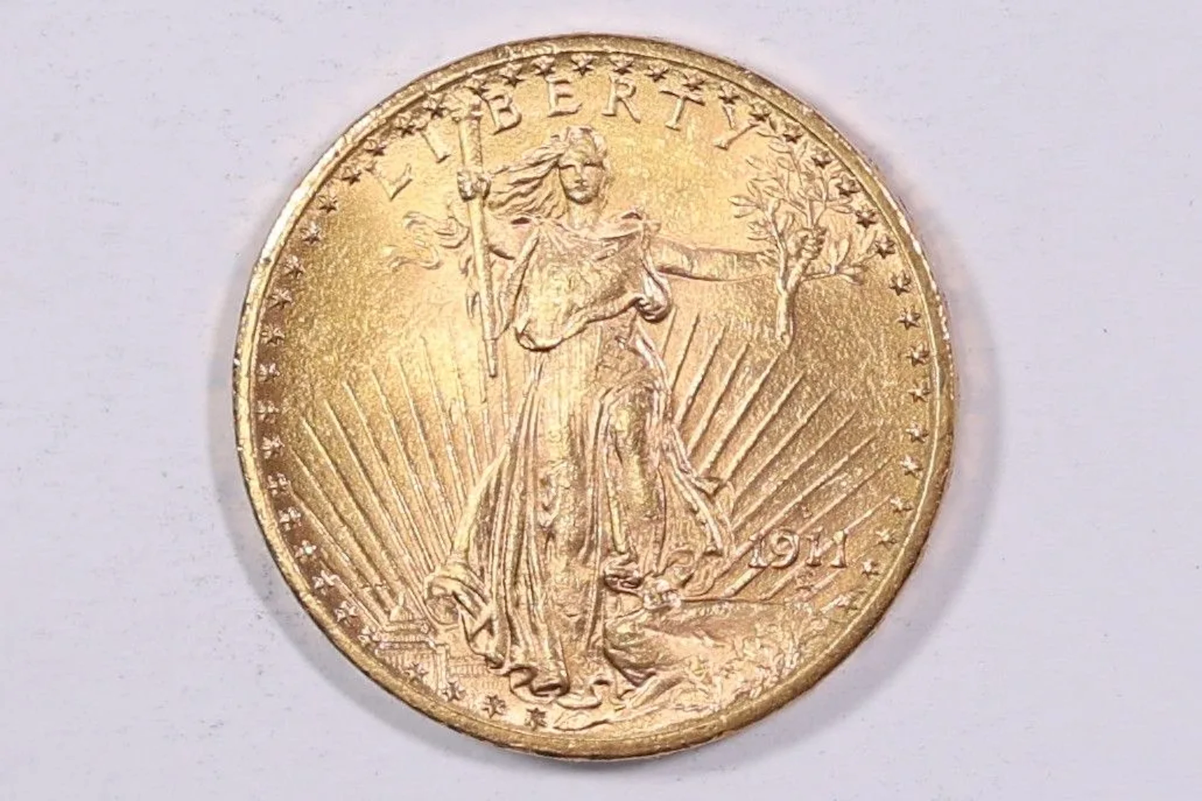 ÉTATS-UNIS — 20 DOLLARS « SAINT-GAUDENS » en or, 1911. Avers - Lot 241