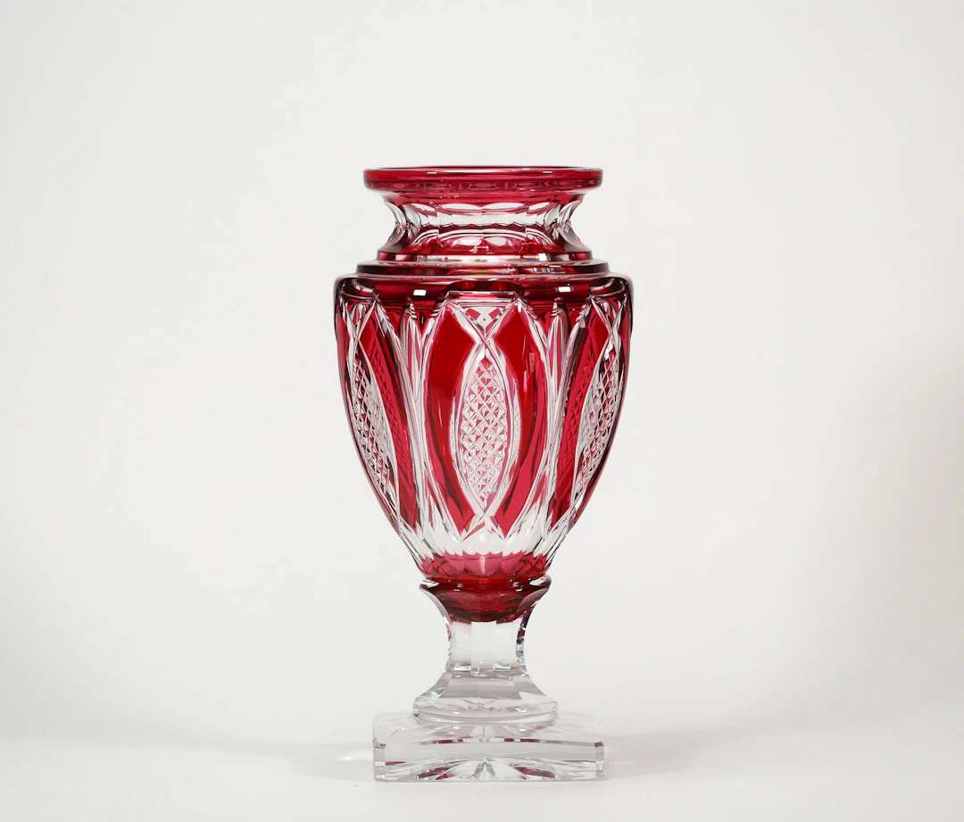 VAL SAINT-LAMBERT – Modèle « Jupiter » – Important vase sur - Lot 79