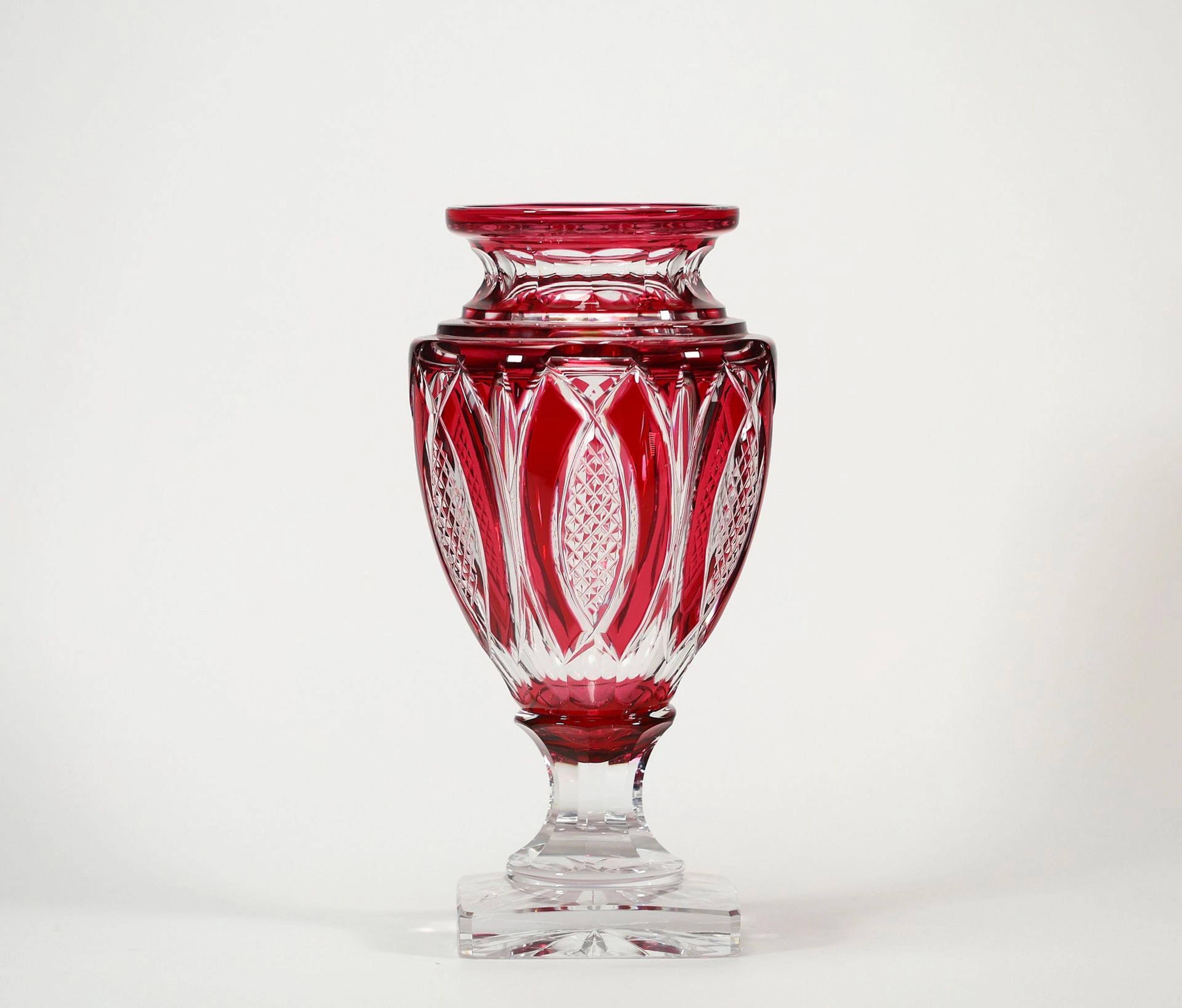 VAL SAINT-LAMBERT – Modèle « Jupiter » – Important vase sur - Lot 79
