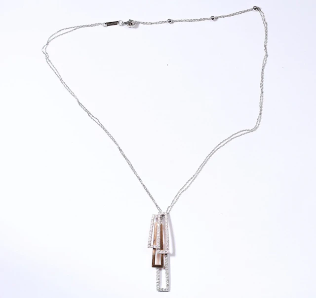 CHIMENTO — Necklace in 18-karat (750 ‰) white and rose gold, - Lot 247