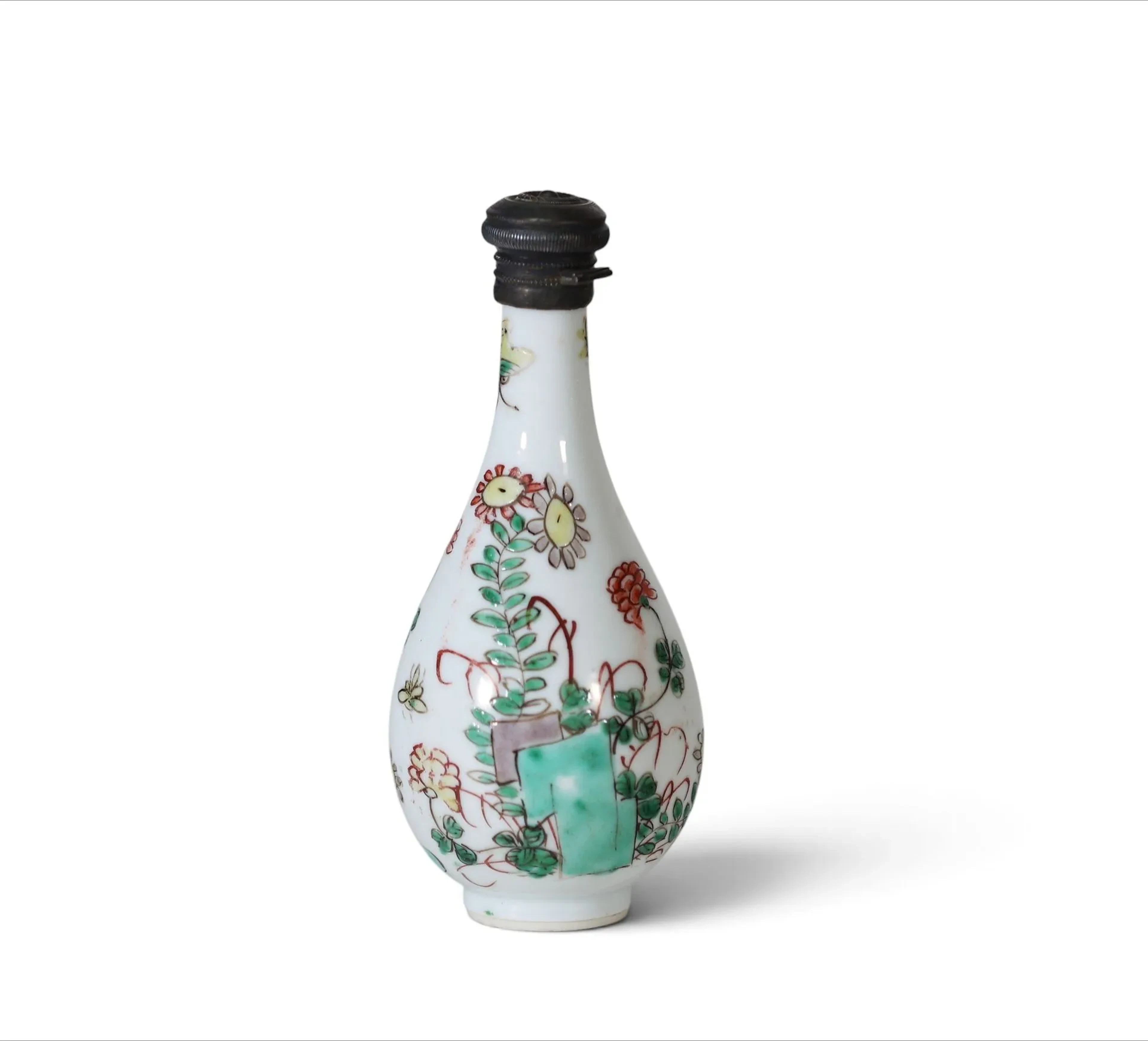 CHINE — XVIIIe SIÈCLE — Flacon à tabac (snuff bottle) en por - Lot 14