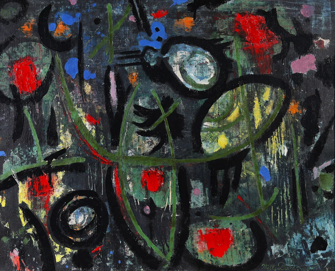 Willy BOERS (1905-1978) – « Droom van het worden », 1951. Hu - Lot 179