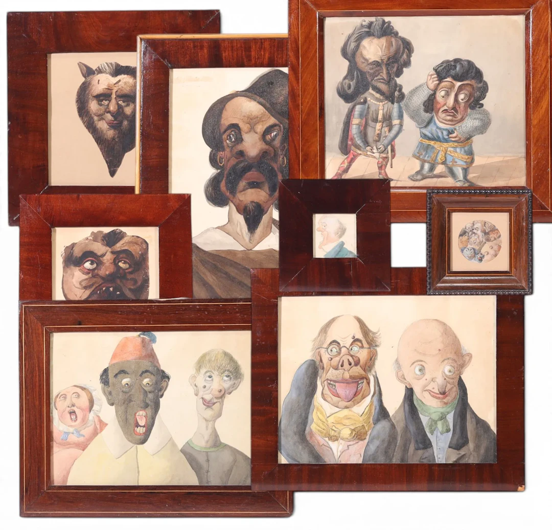 ÉCOLE ANGLAISE DE LA PREMIÈRE MOITIÉ DU XIXe SIÈCLE, entoura - Lot 173