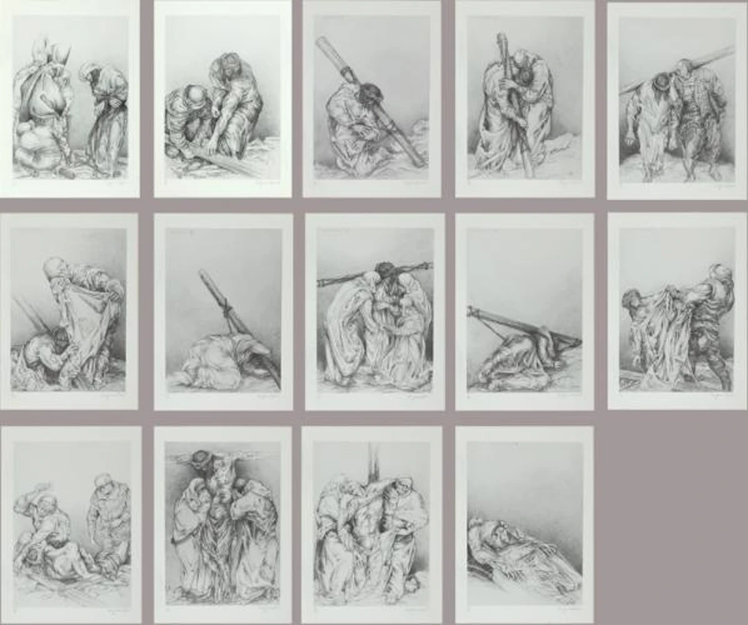 Bert Gerresheim - via crucis (Kreuzweg)