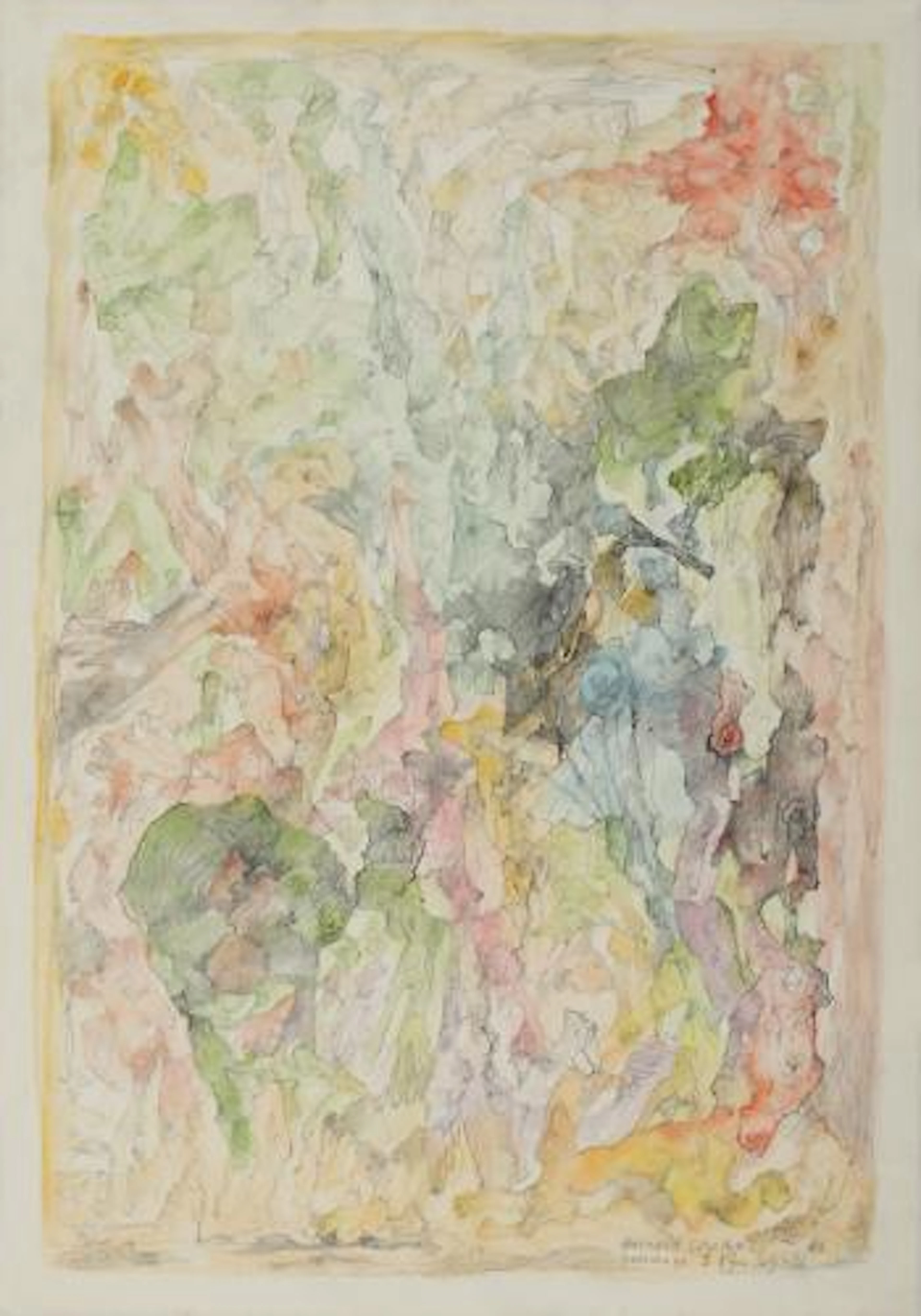 Bernard Schultze - Hommage à Egon Schiele
