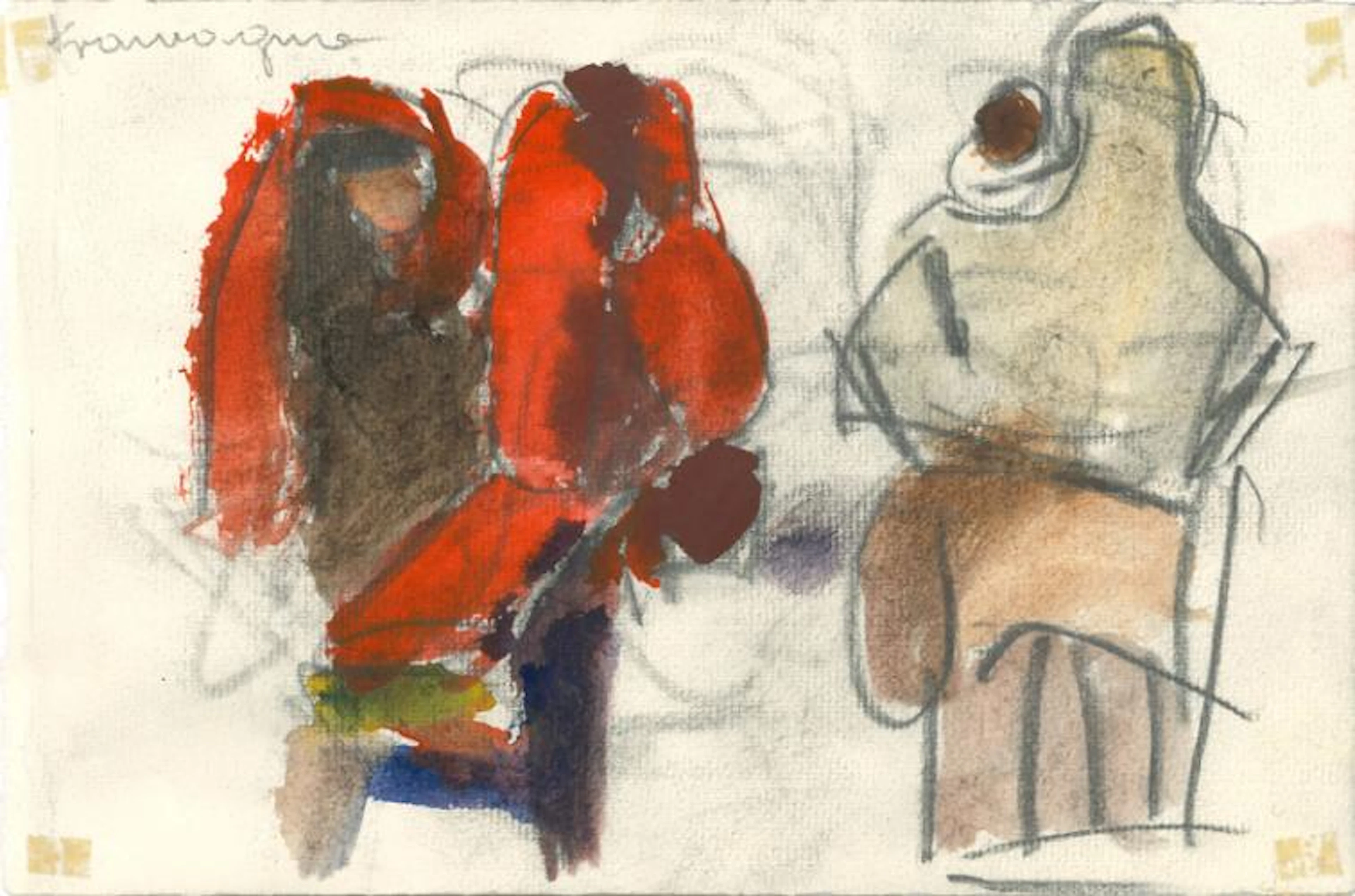 Peter Krawagna - ohne Titel (figurale Komposition)