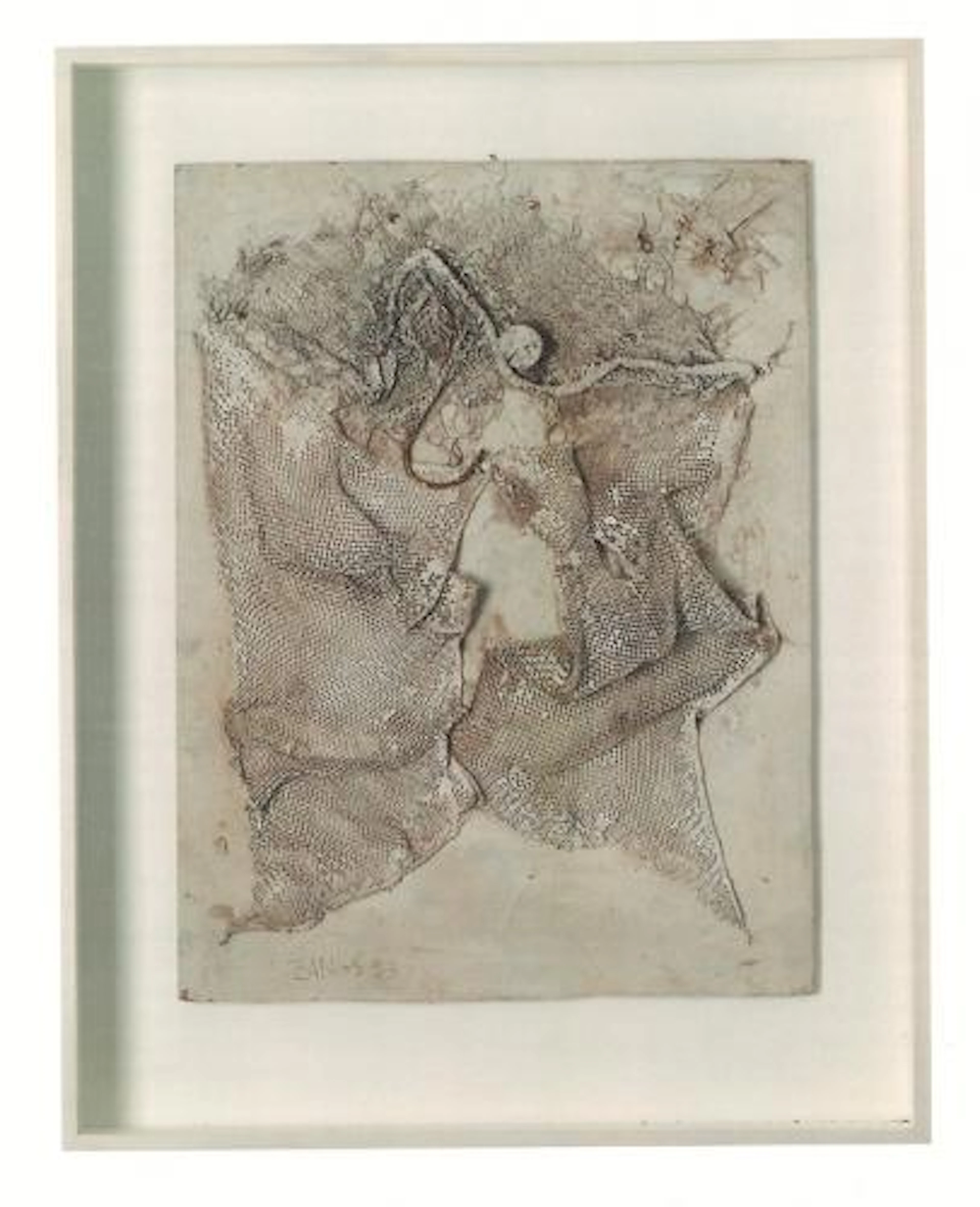 Materialcollage - Herbert Zangs