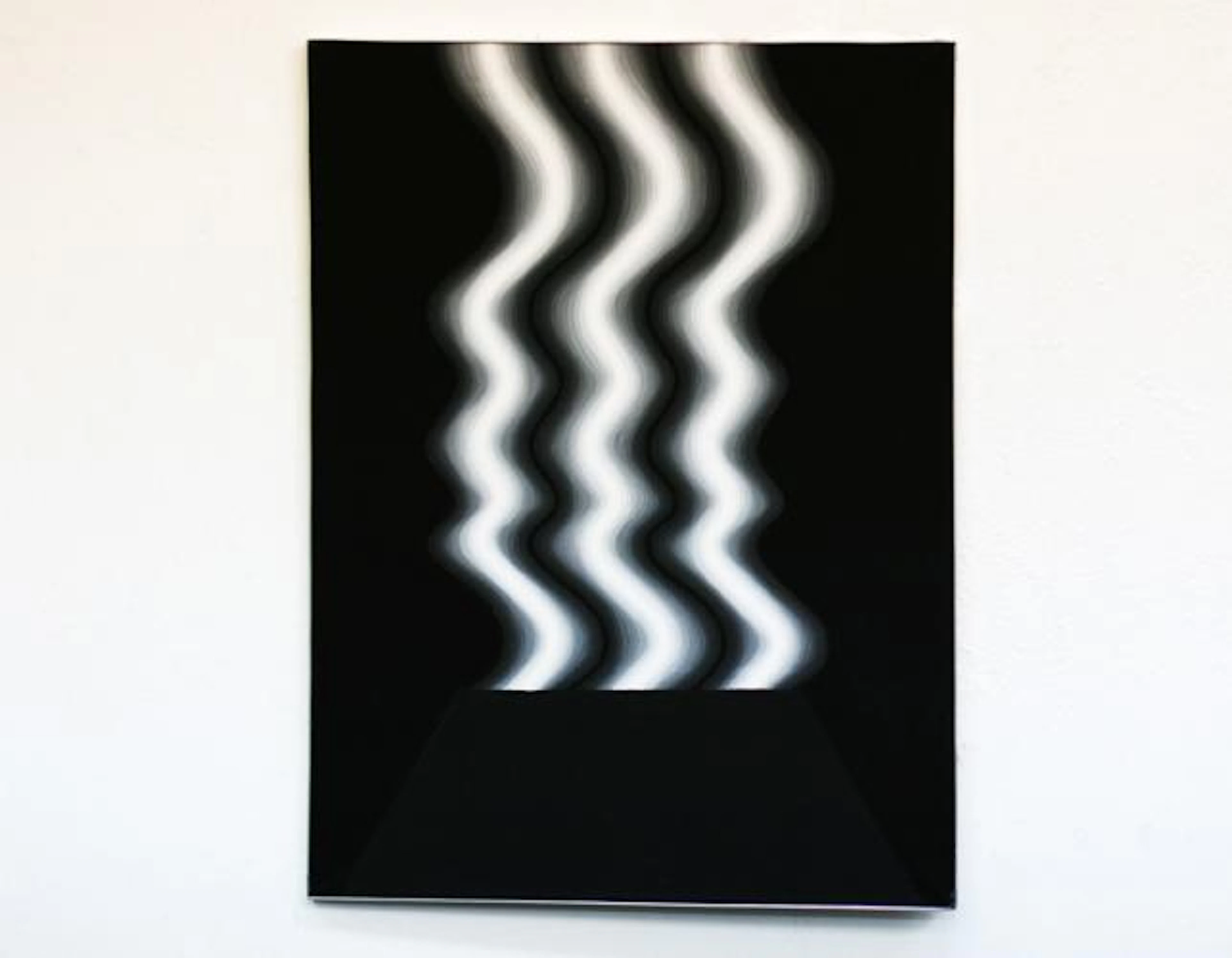 ohne Titel (Lichtwellen) - Axel Dick