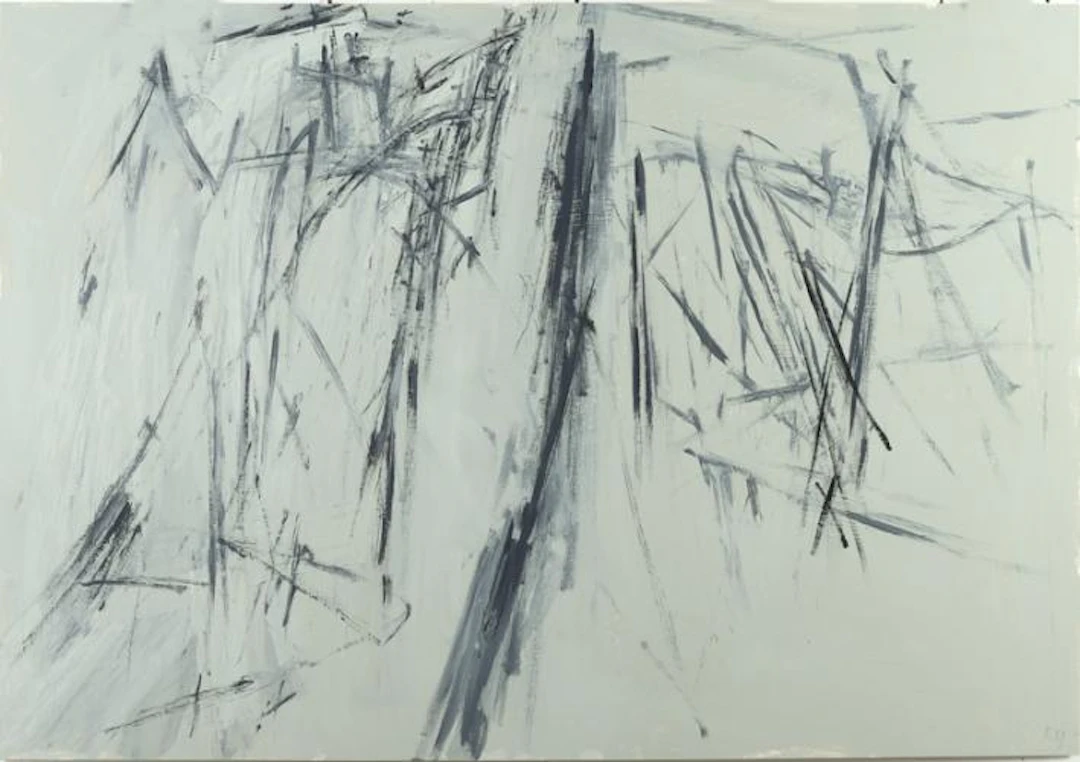 Erich Reusch - ohne Titel ( abstrakte Komposition)
