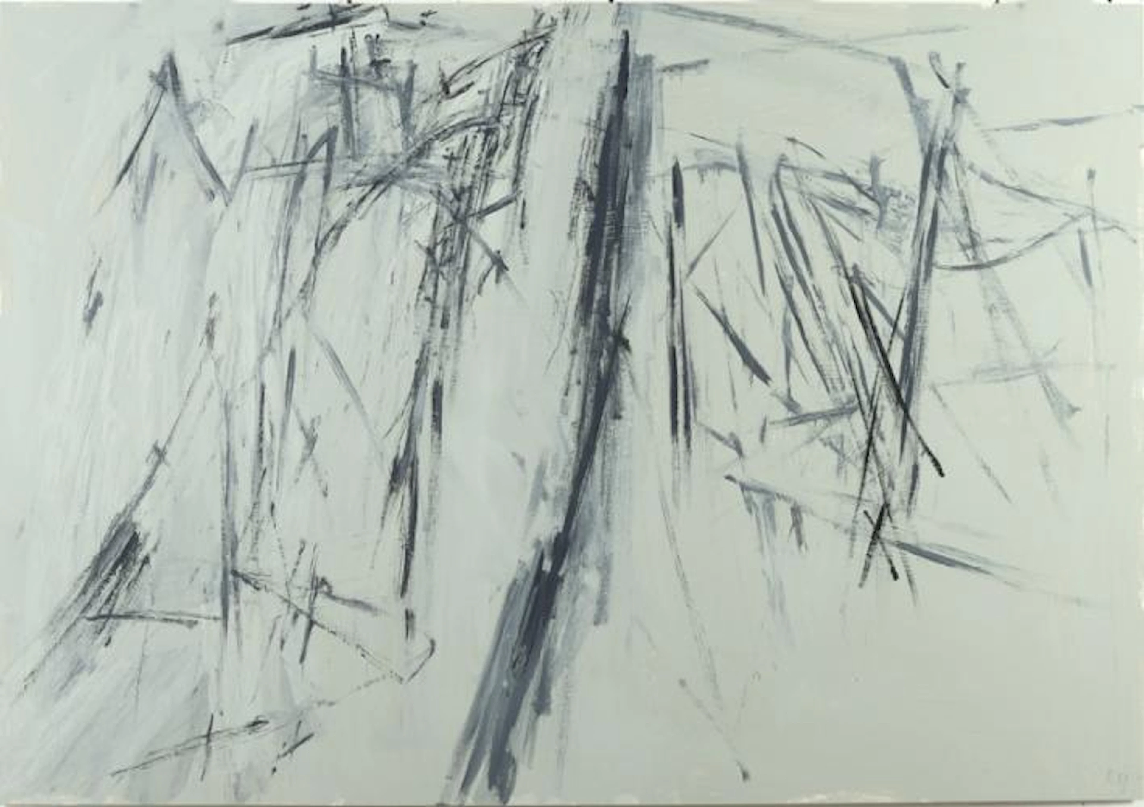 Erich Reusch - ohne Titel ( abstrakte Komposition)